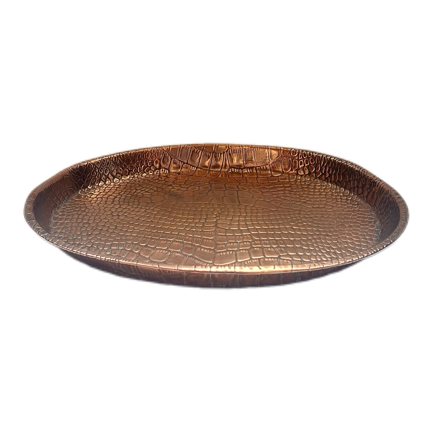 Bandeja antigua de cobre de Joseph Sankey & Sons Arts & Crafts, década de 1910-1920