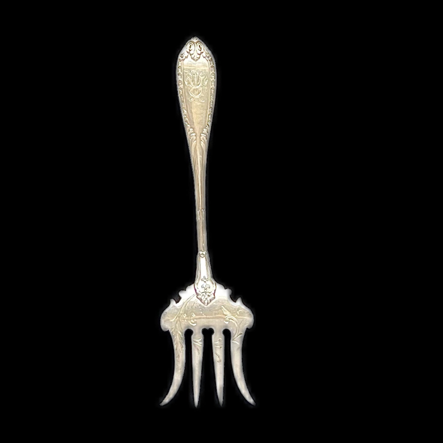 Set of 4 antique French .950 Art Nouveau silver tableware, Charles Barrier Paris