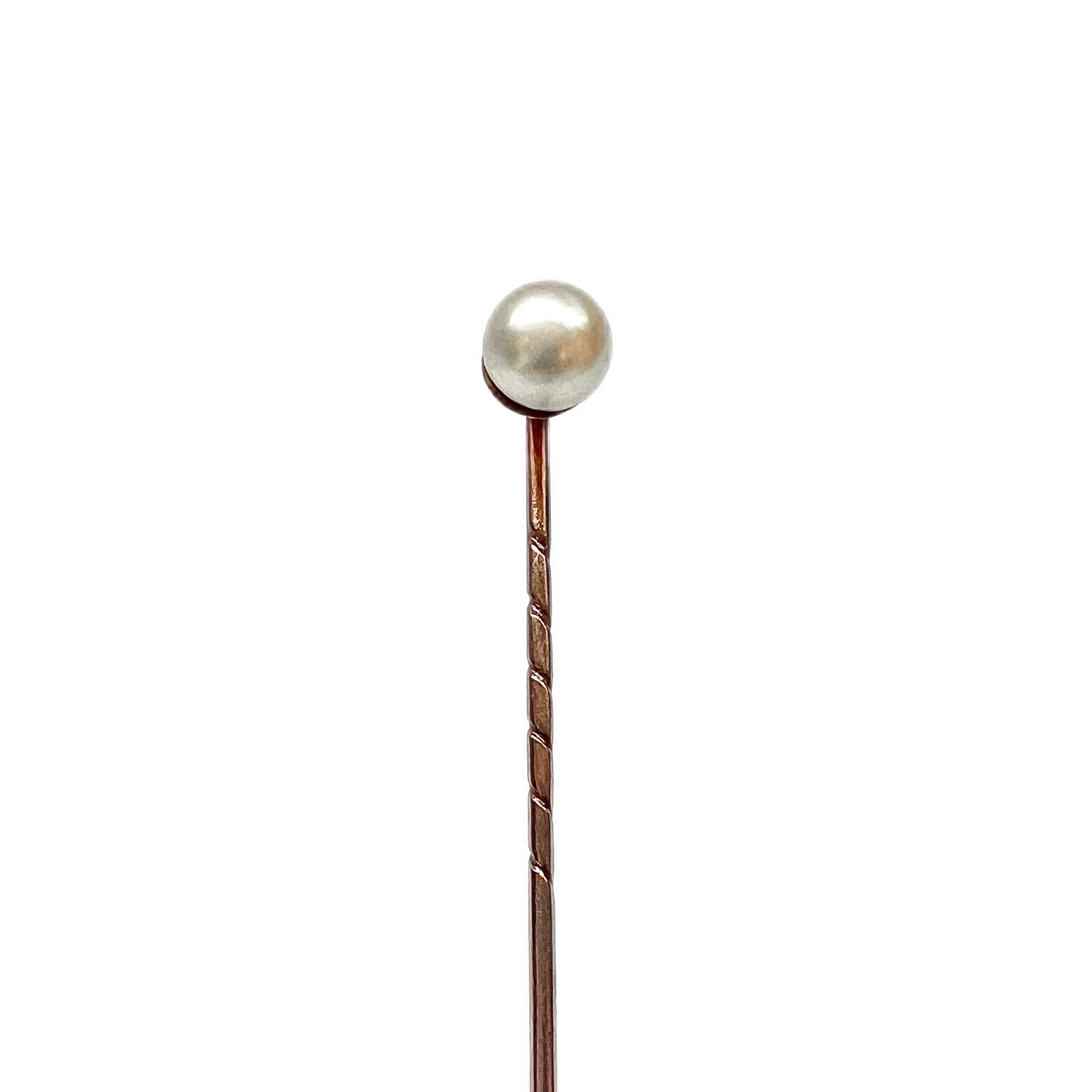 Vintage 9 carat and mabe pearl stickpin