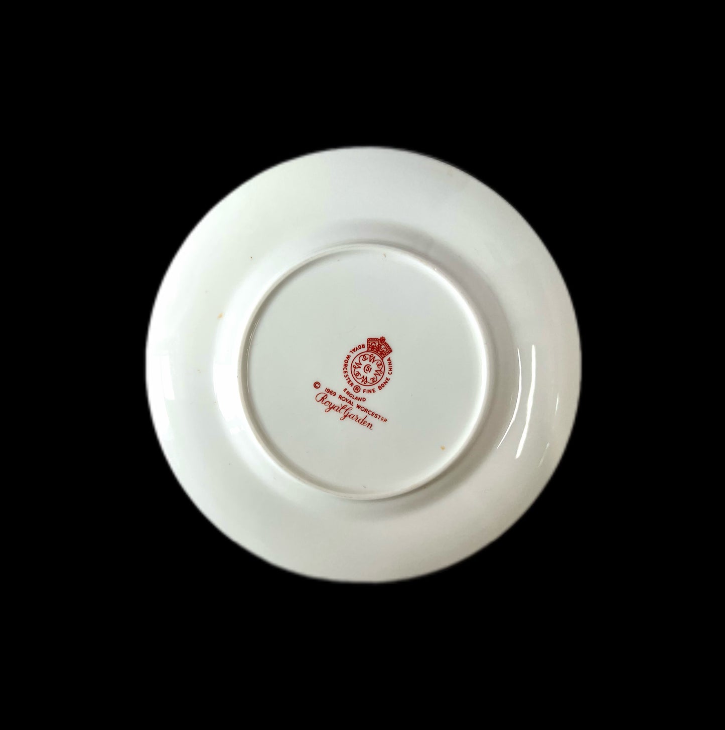 Vintage Royal Worcester bone china Royal Garden entree or cake plate