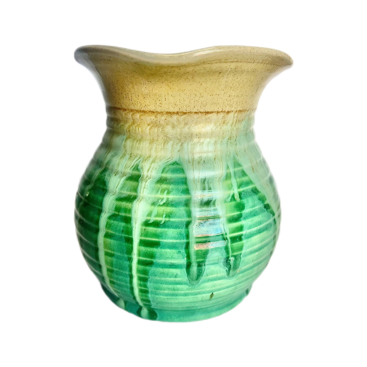 Vintage Australian Art Deco pottery Remued Later Series vase, pattern 28