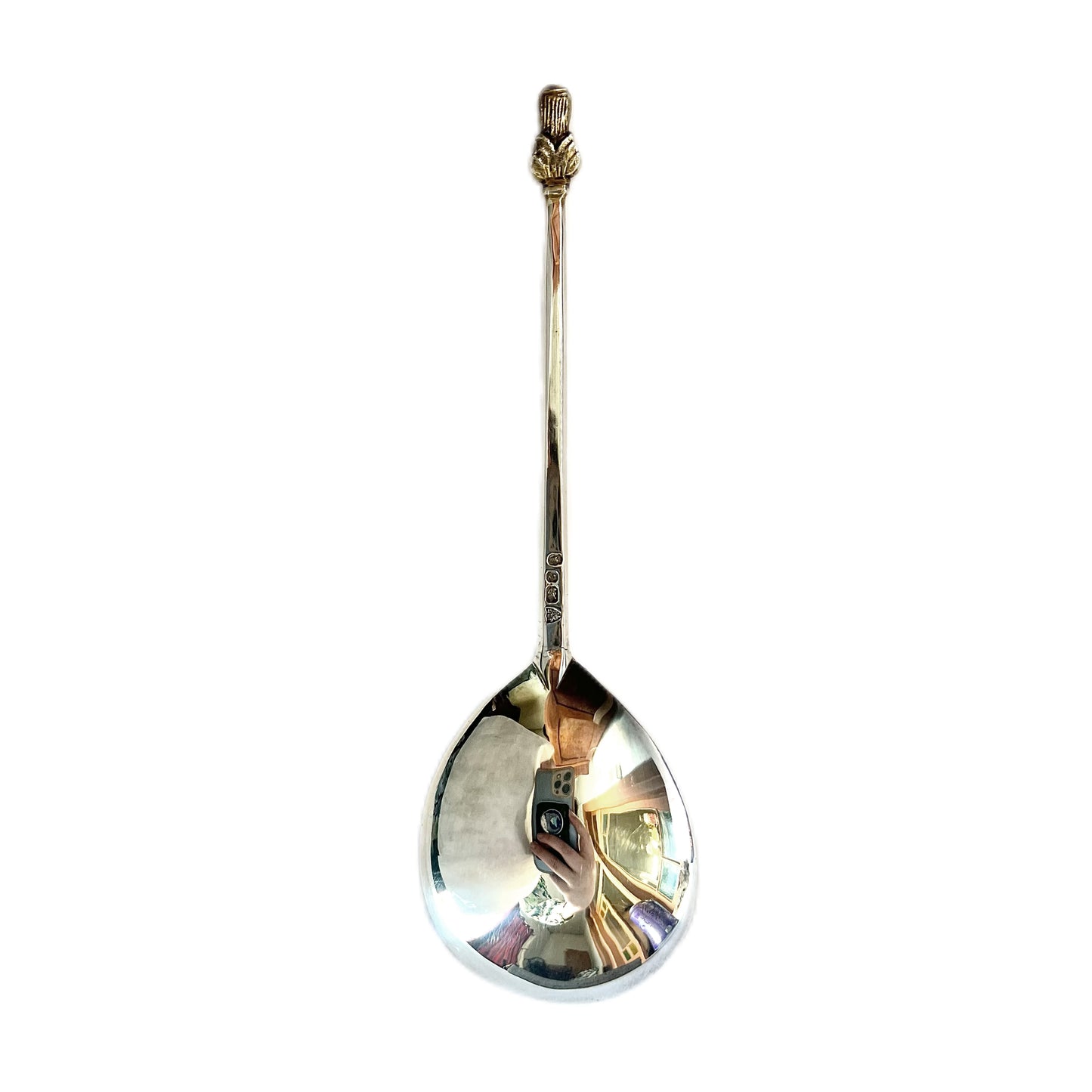Vintage Elizabeth II Silver Jubilee Maidenhead sterling silver spoon, J.B. Chatterley & Sons