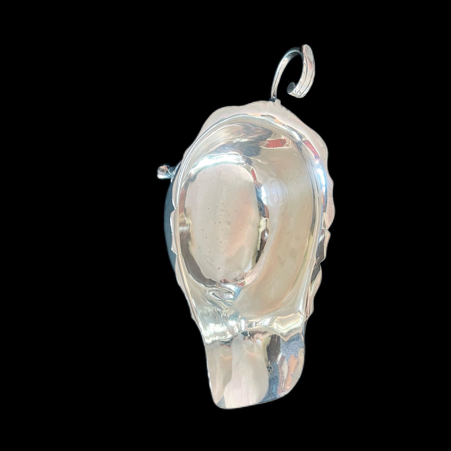 Antique Edward VII Asprey of London sterling silver sauce jug