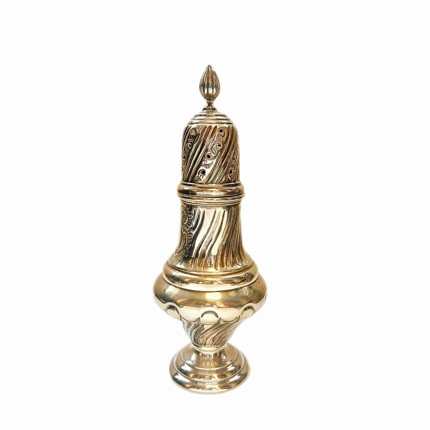 Vintage English sterling silver pepperette