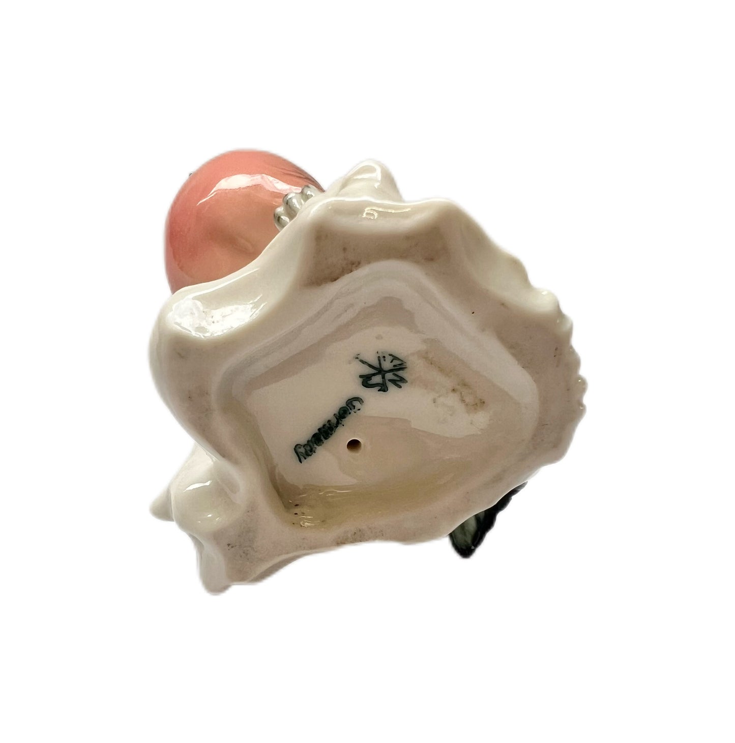 Figura de pájaro pinzón de porcelana de Karl Ens de principios del siglo XX