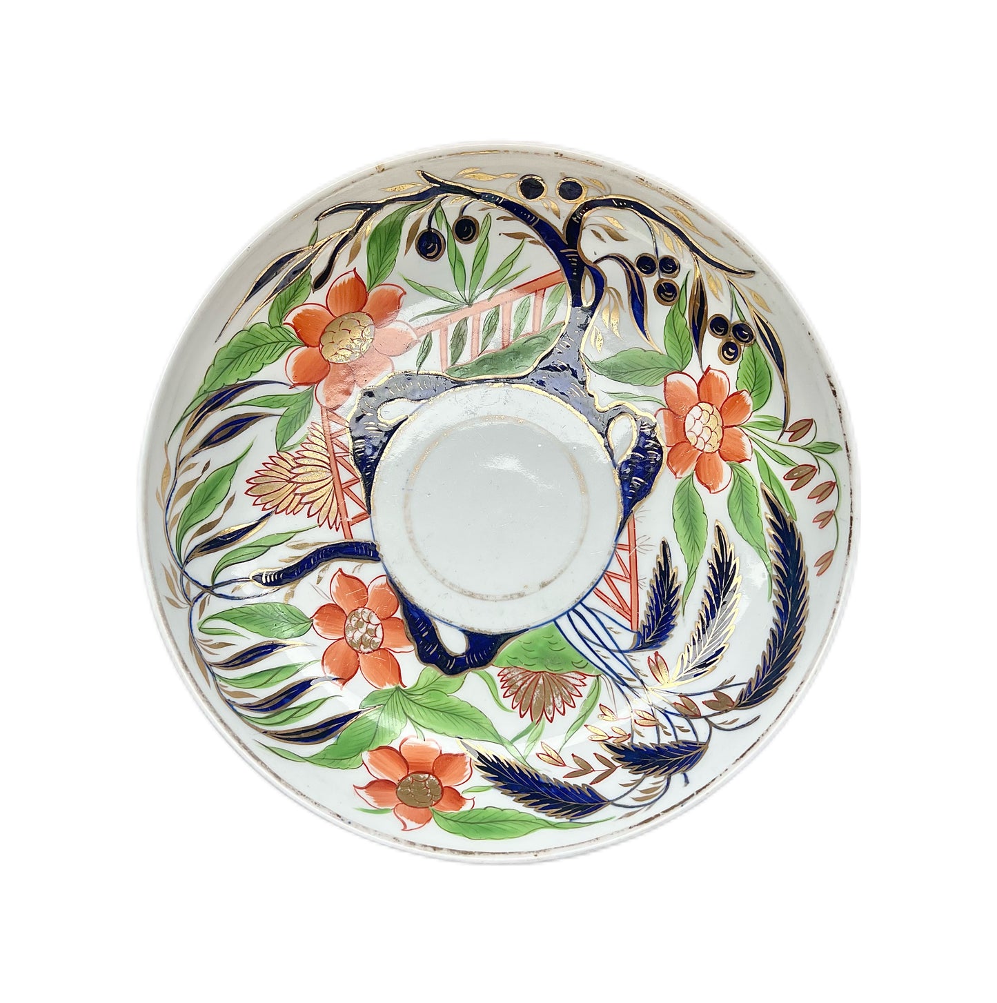 Antique Minton First Period porcelain plate circa 1810s