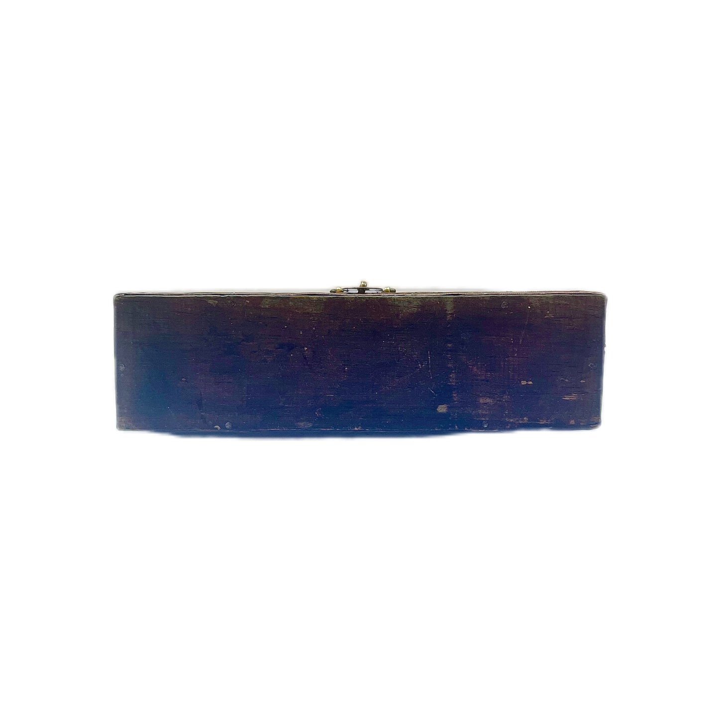Vintage Indian brass and timber box
