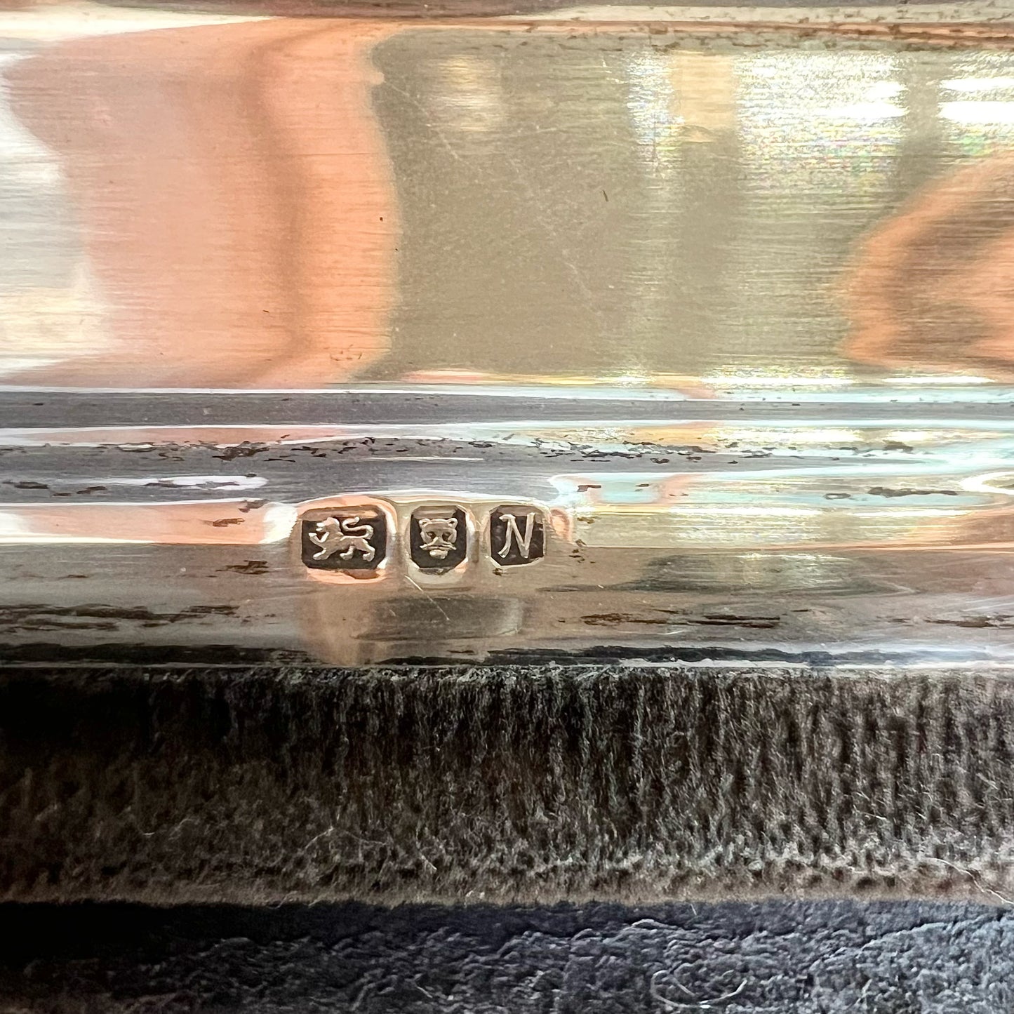 Vintage QEII sterling silver photo frame
