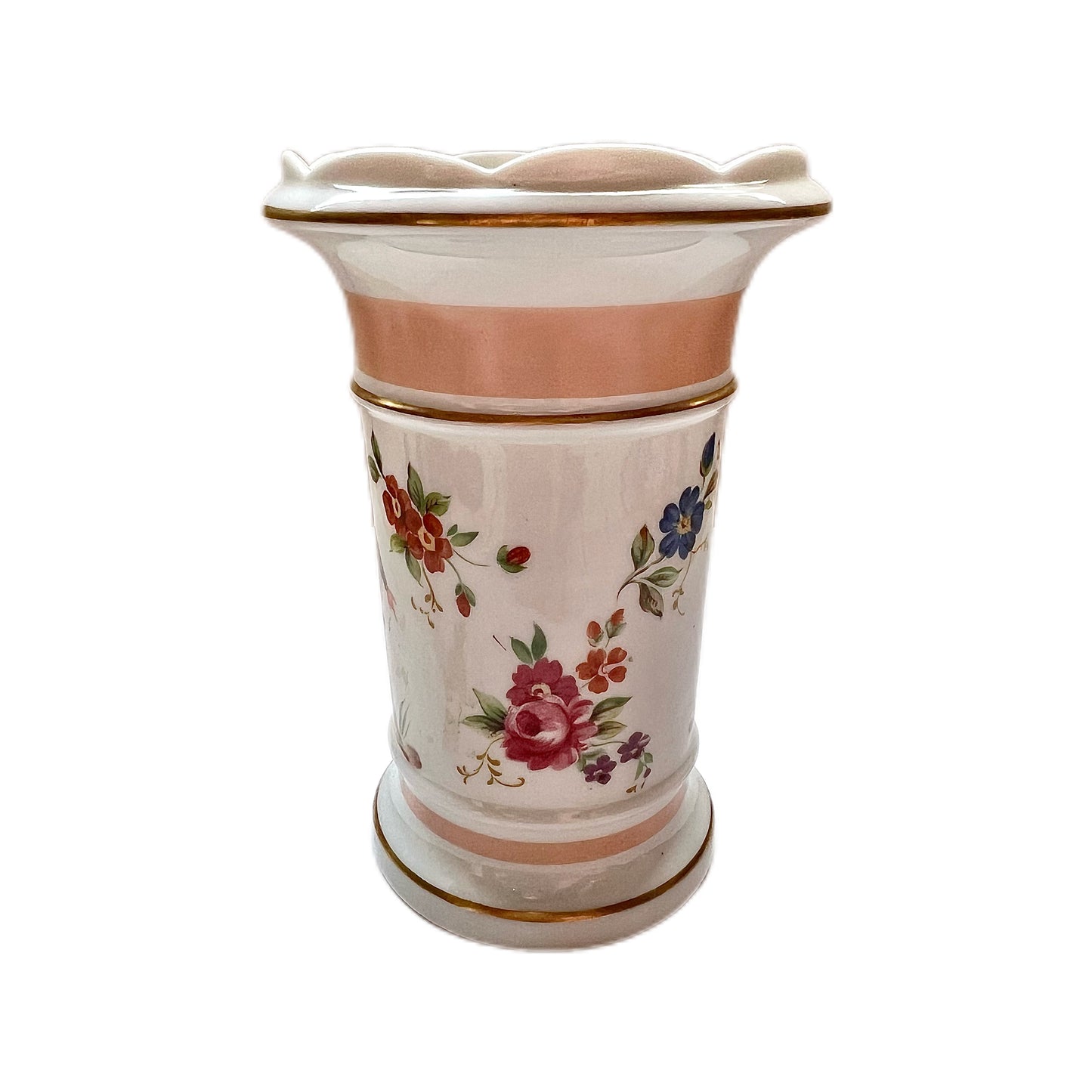 Vintage spill vase made by Vista Alegre for Mottahedeh