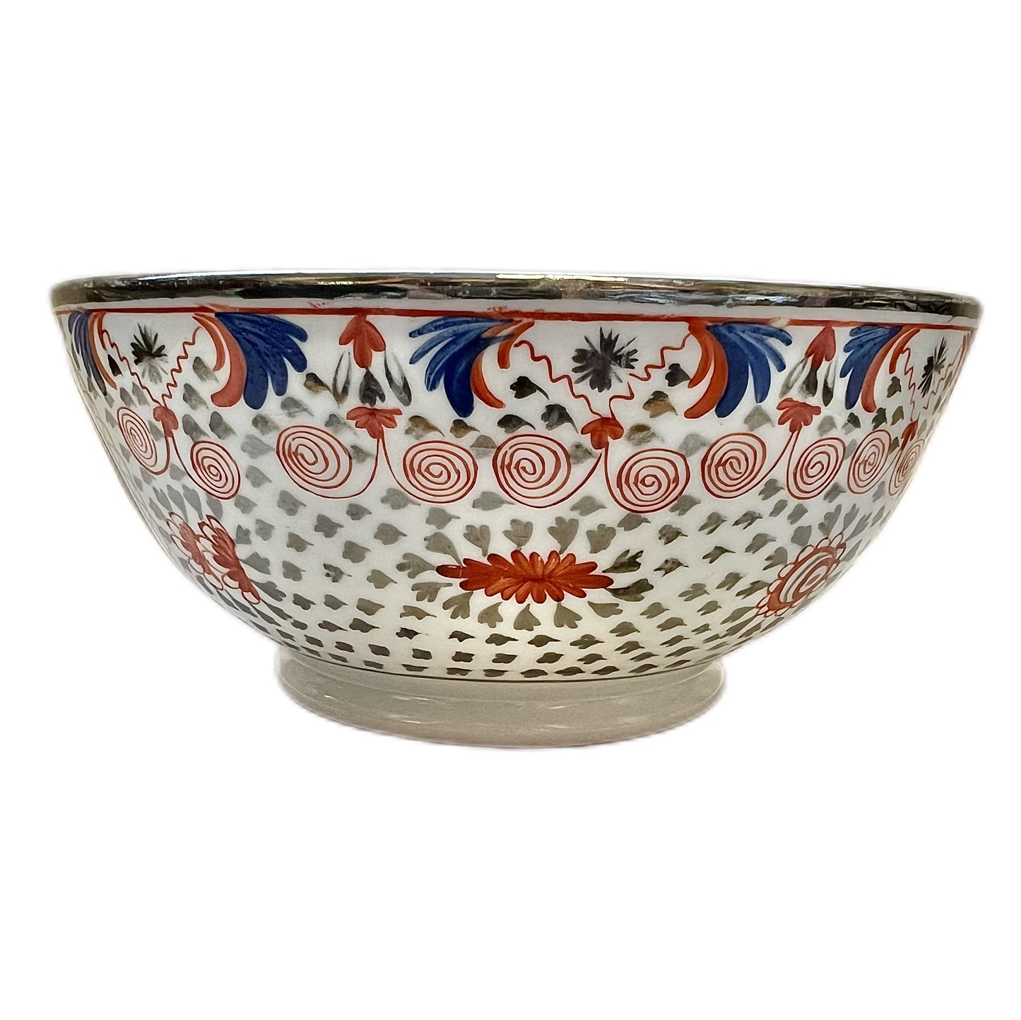 Rare early 19th century Minton Crazy Cow or Bengal Tiger serving bowl