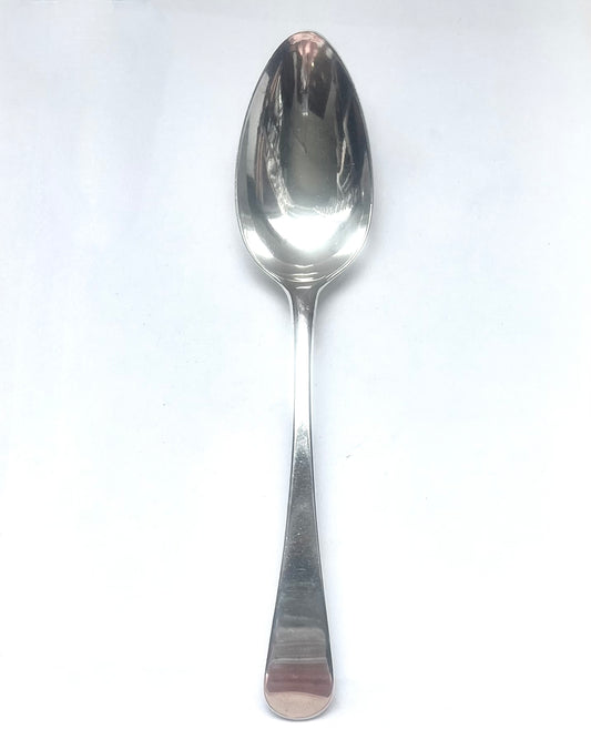 Antique George III sterling silver tablespoon, Samuel Godbehere & Edward Wigan, London, 1789