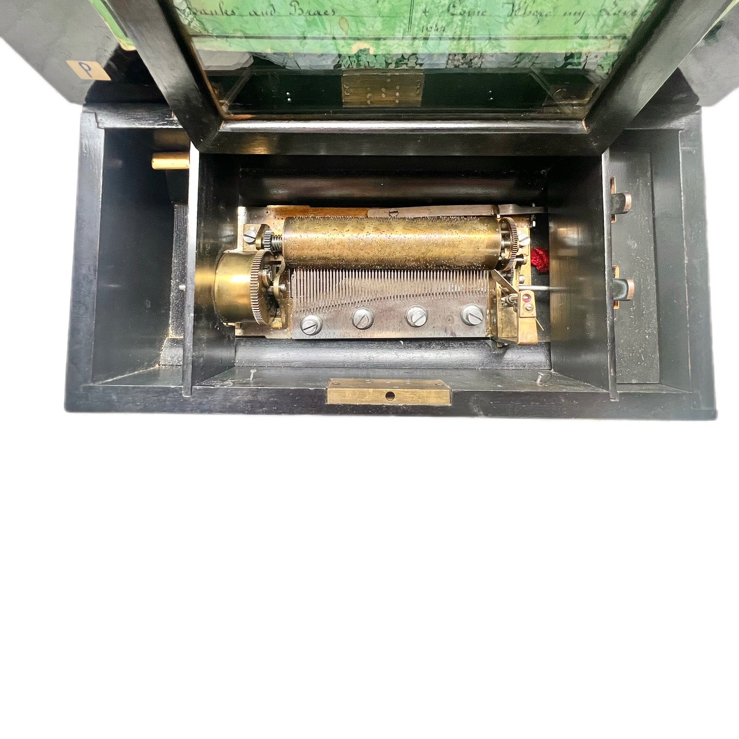 Rare antique French music box in working order circa 1885 by Jerome Thibouville Lamy, 4 Airs