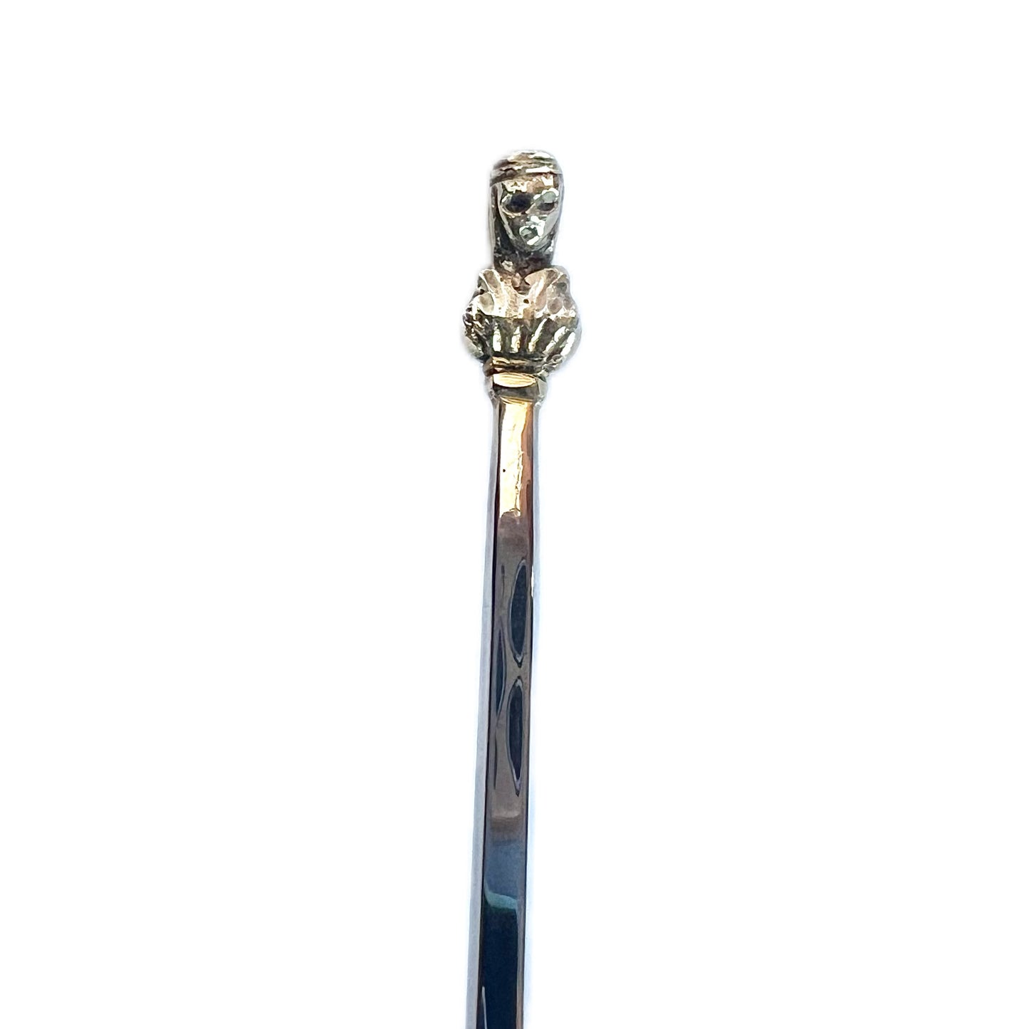 Vintage Elizabeth II Silver Jubilee Maidenhead sterling silver spoon, J.B. Chatterley & Sons