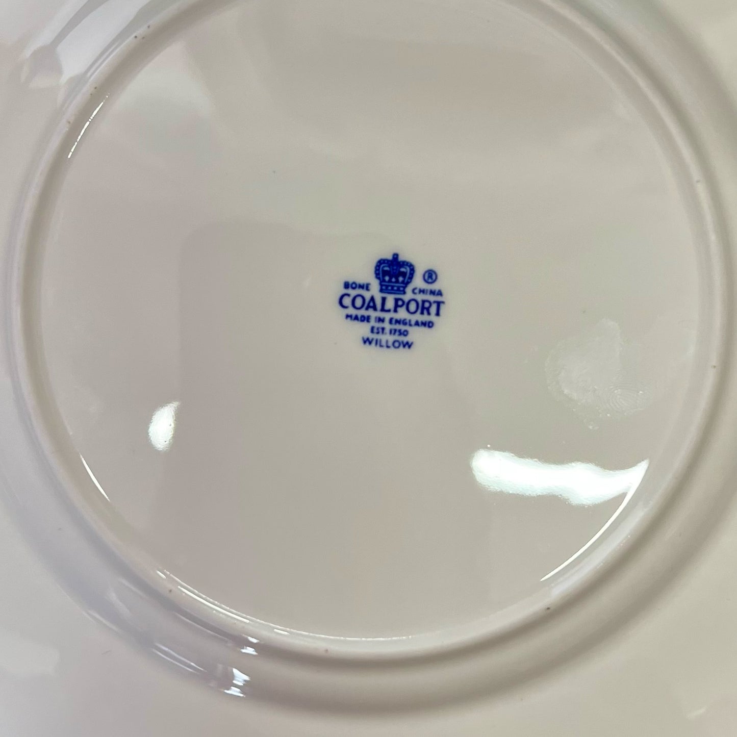 Vintage Coalport Willow pattern cake plate
