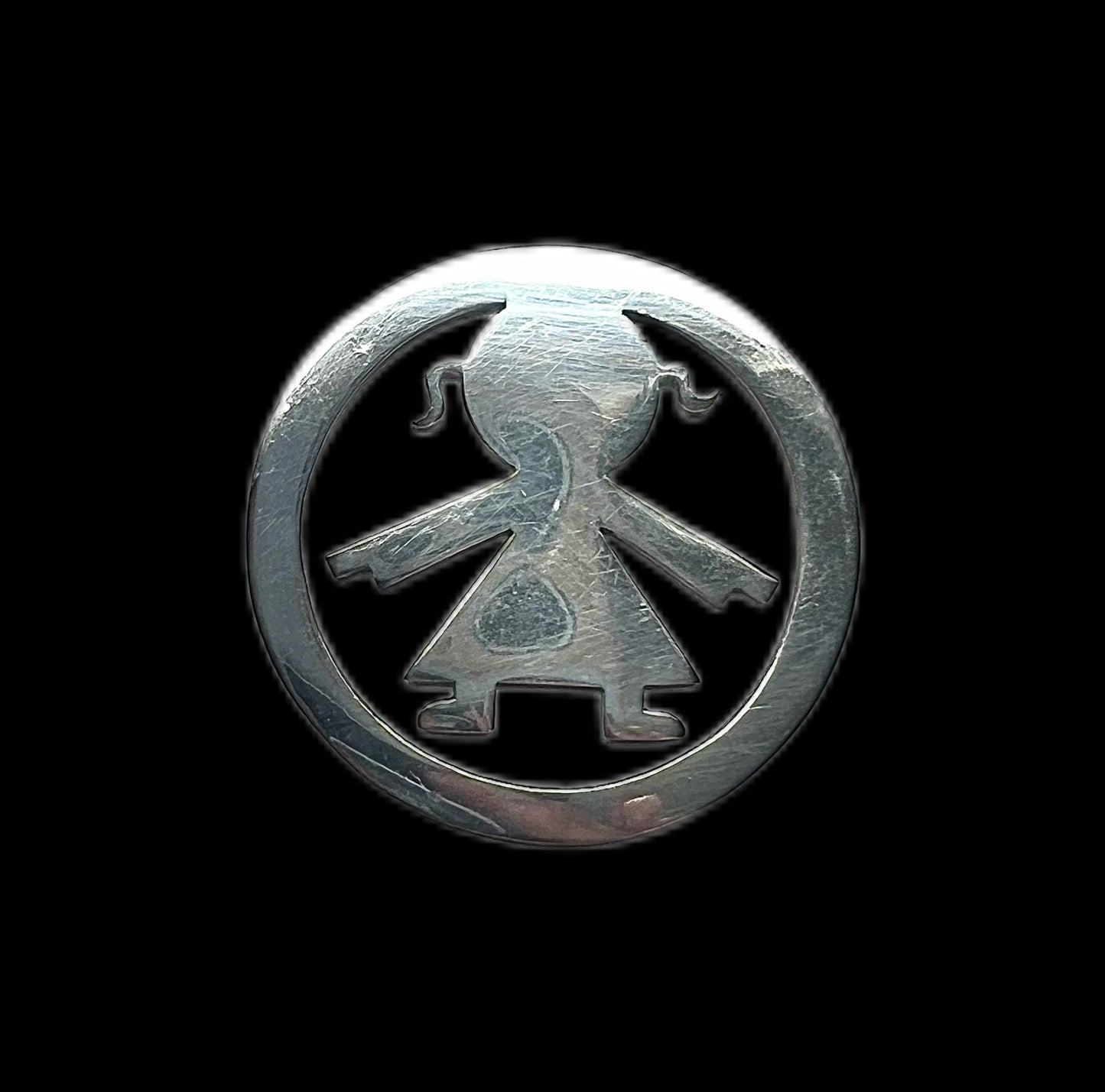 Vintage Mexican sterling silver bookmark, marked 925