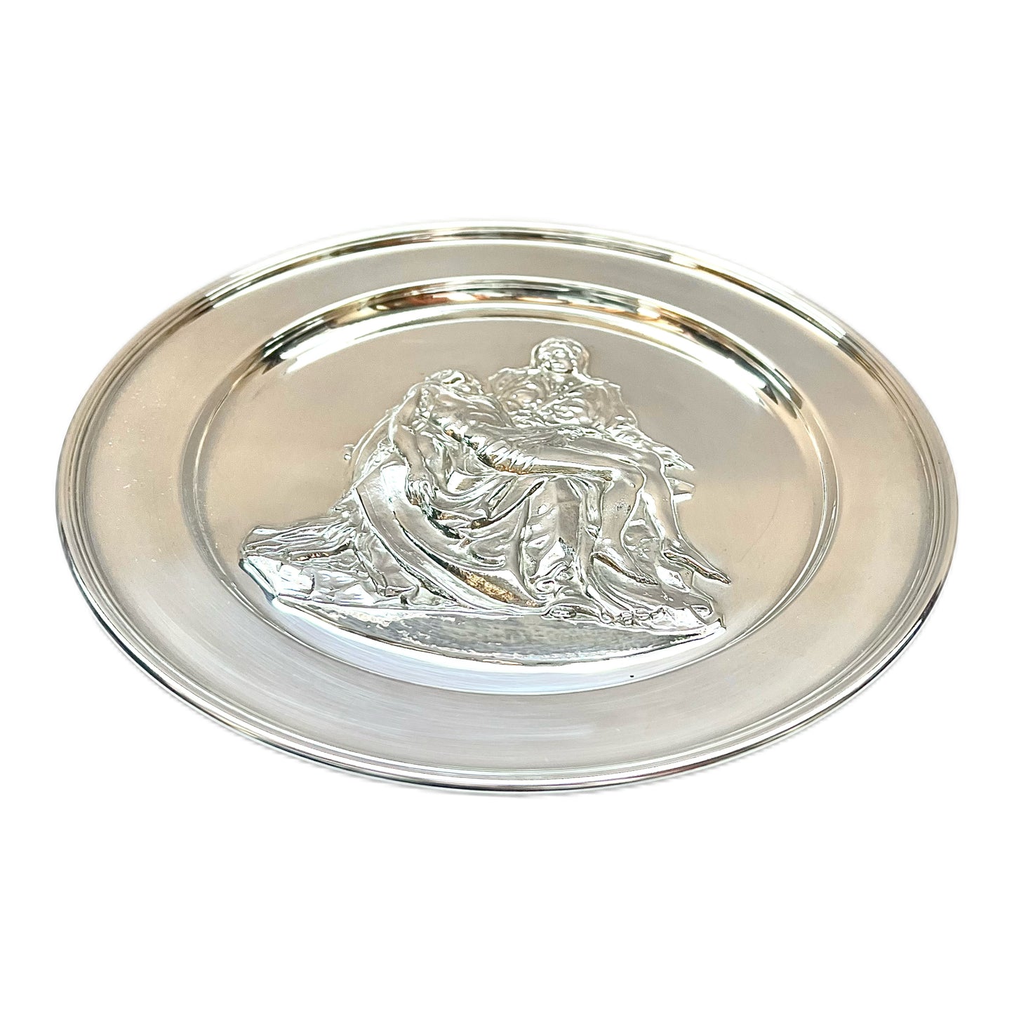Vintage English Yorkshire Mint limited edition sterling silver plate