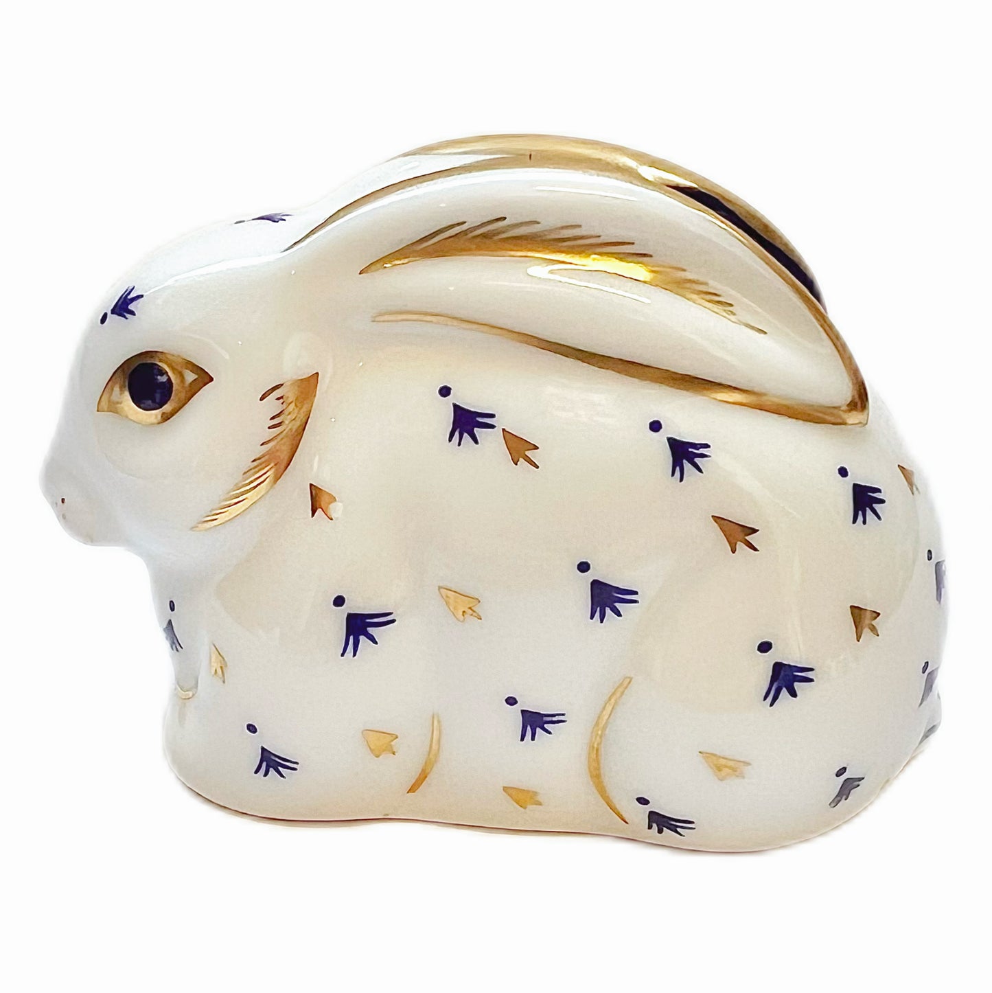 Royal Crown Derby Meadow Rabbit figurine circa 1990