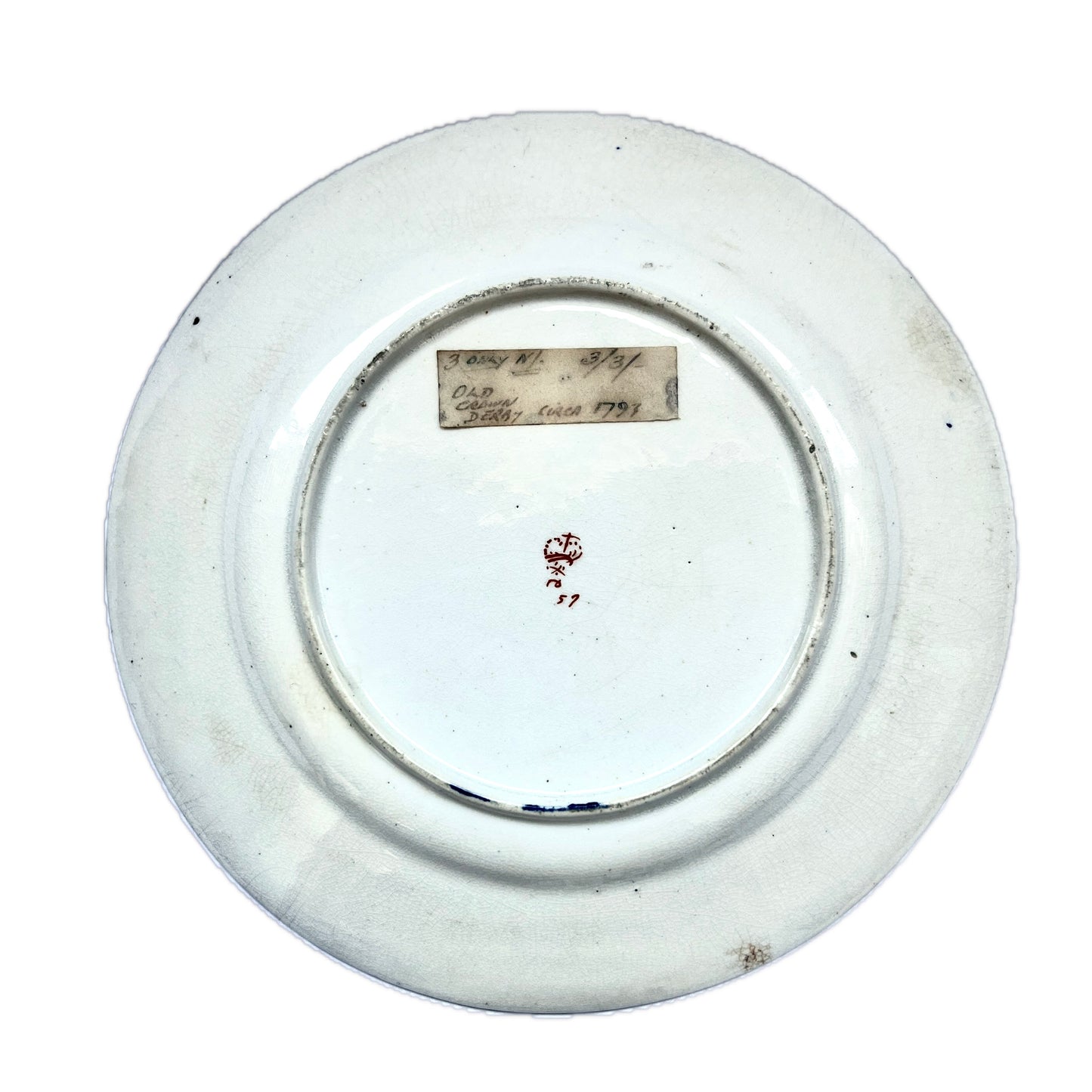 Late 18th Century Georgian Period Derby Imari Plate