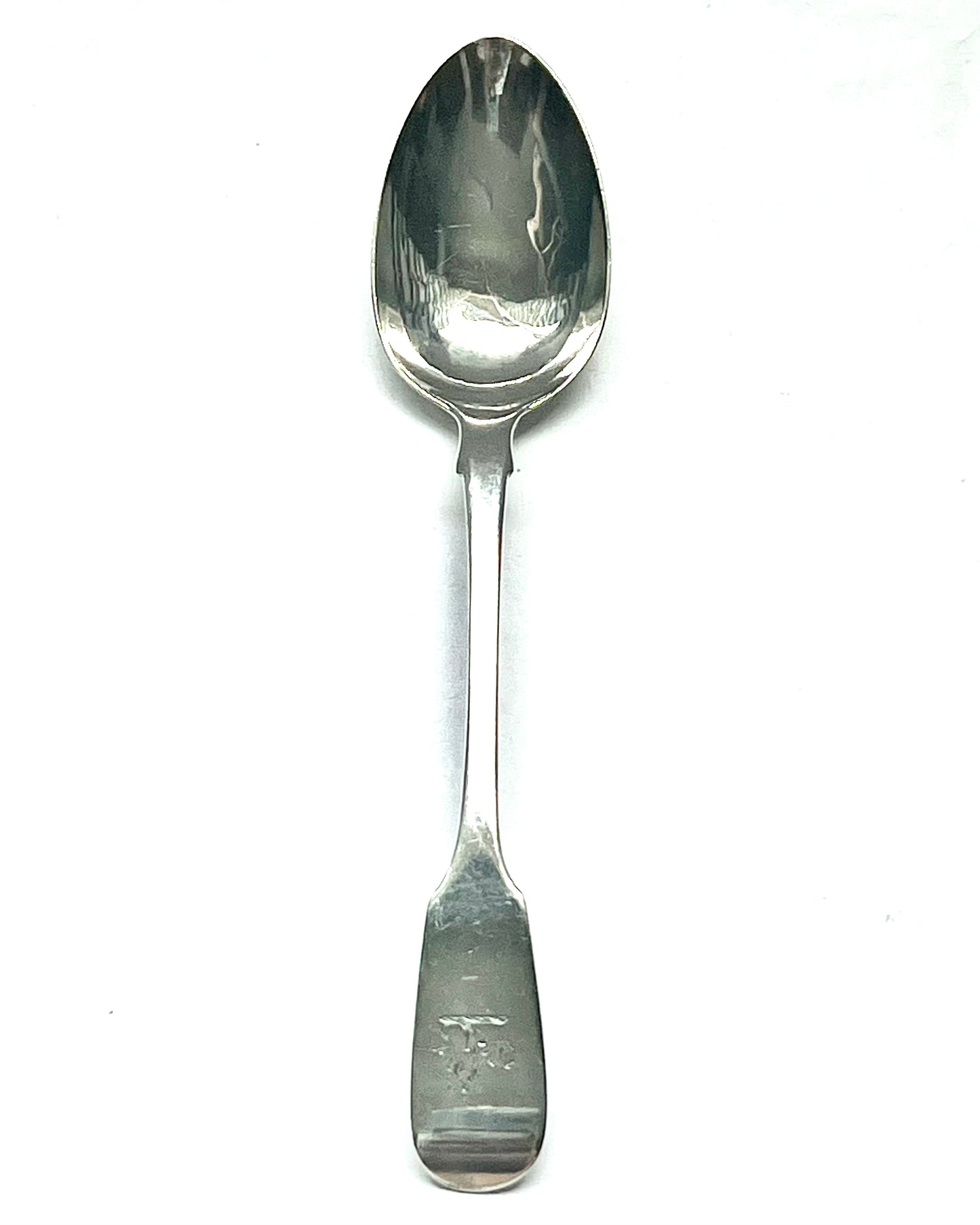 Juego de 6 cucharas de té de plata esterlina irlandesas de Guillermo IV a la época victoriana, con marcas de varios plateros de Dublín de 1830 a 1845.