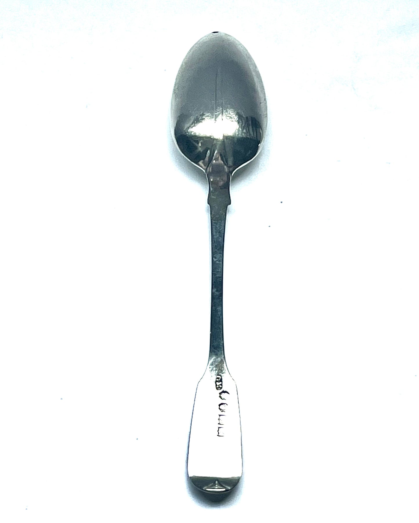 Juego de 6 cucharas de té de plata esterlina irlandesas de Guillermo IV a la época victoriana, con marcas de varios plateros de Dublín de 1830 a 1845.