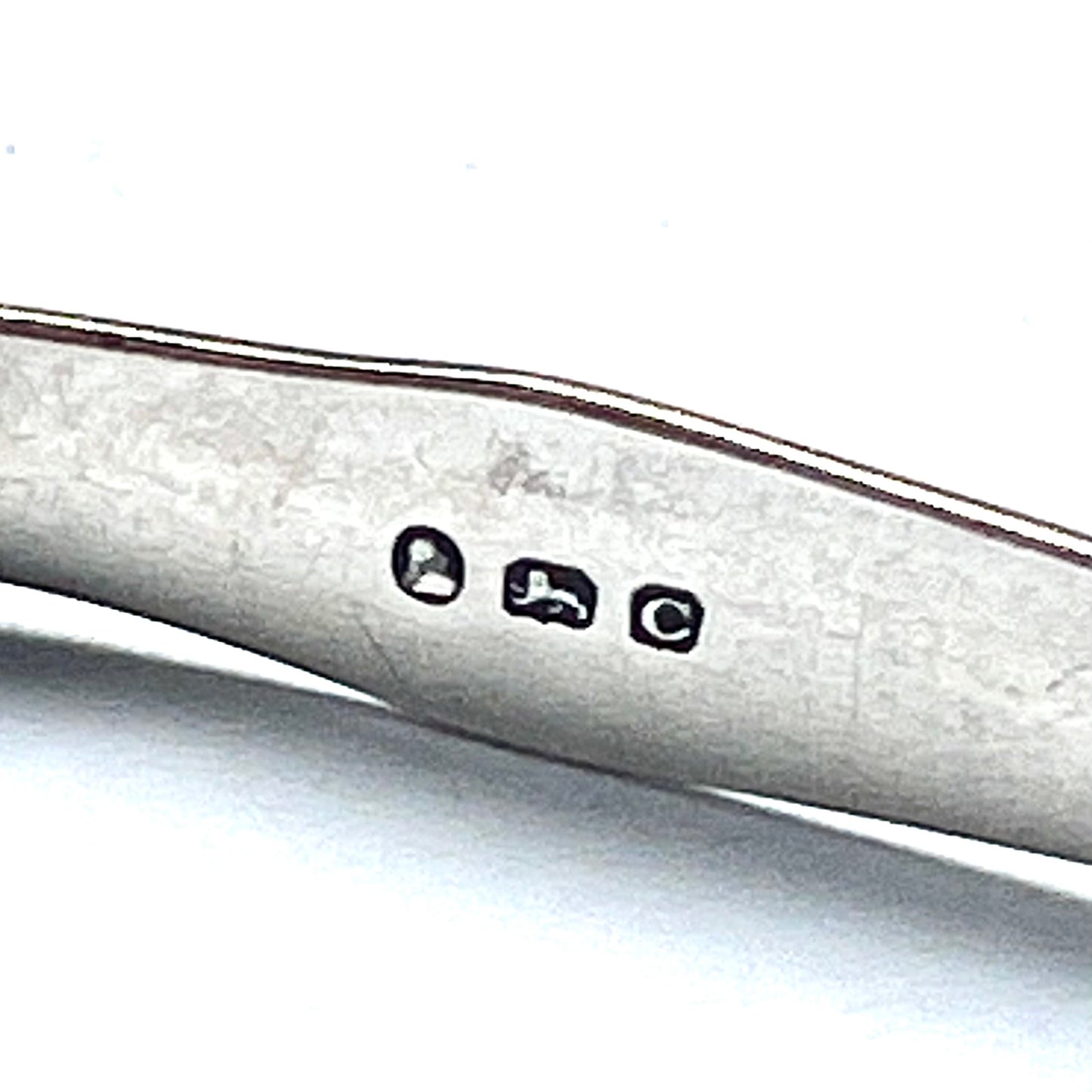 Antique Georgian bright cut pattern sterling silver tongs, London, 1798, George Smith II &amp; Thomas Hoyter