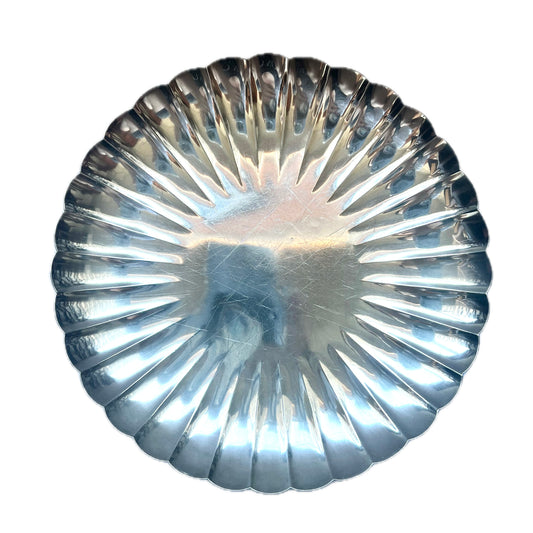 Vintage Japanese Showa Period Asahi Shoten sterling silver plate circa 1940s to 1950s