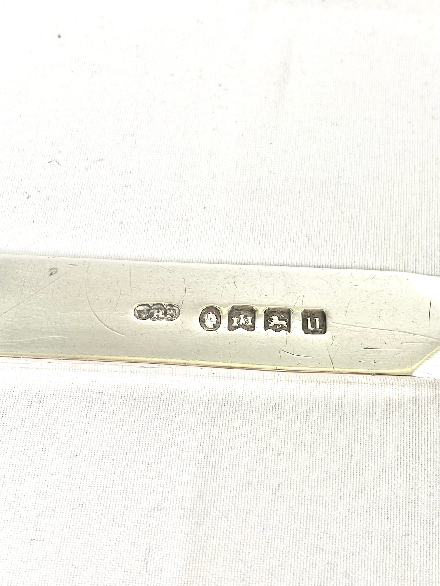 Pincho para carne en plata de ley de Guillermo IV, William Rawlings Sobey, Exeter, 1836. Plata provincial inglesa rara.