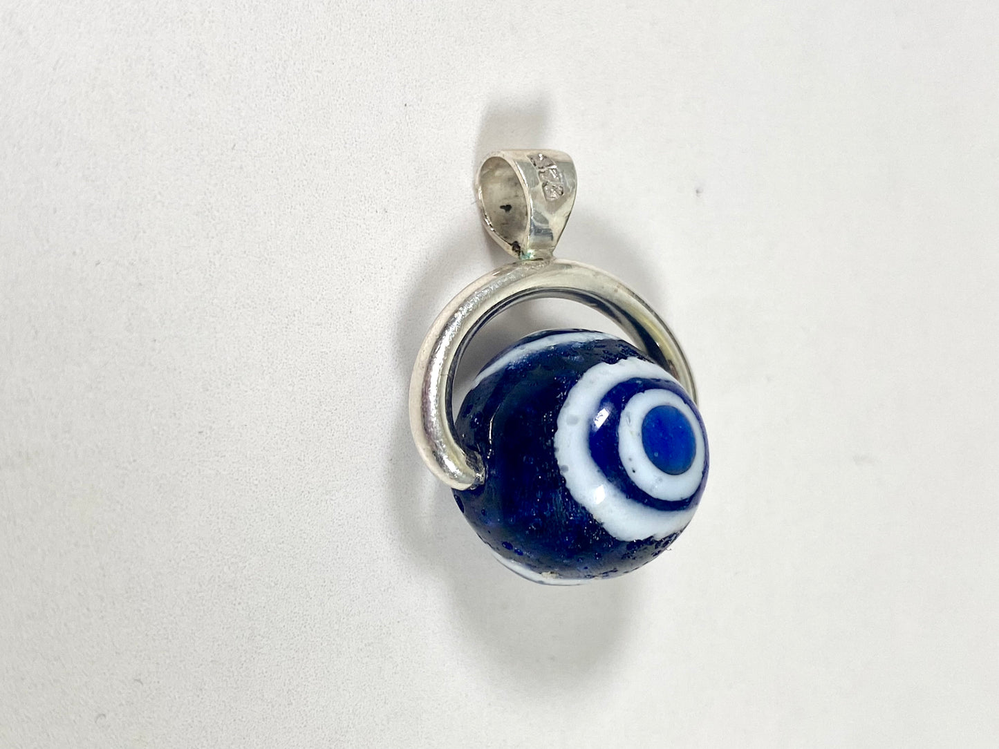 古董/古代千花玻璃贸易珠、眼珠、旋转吊坠