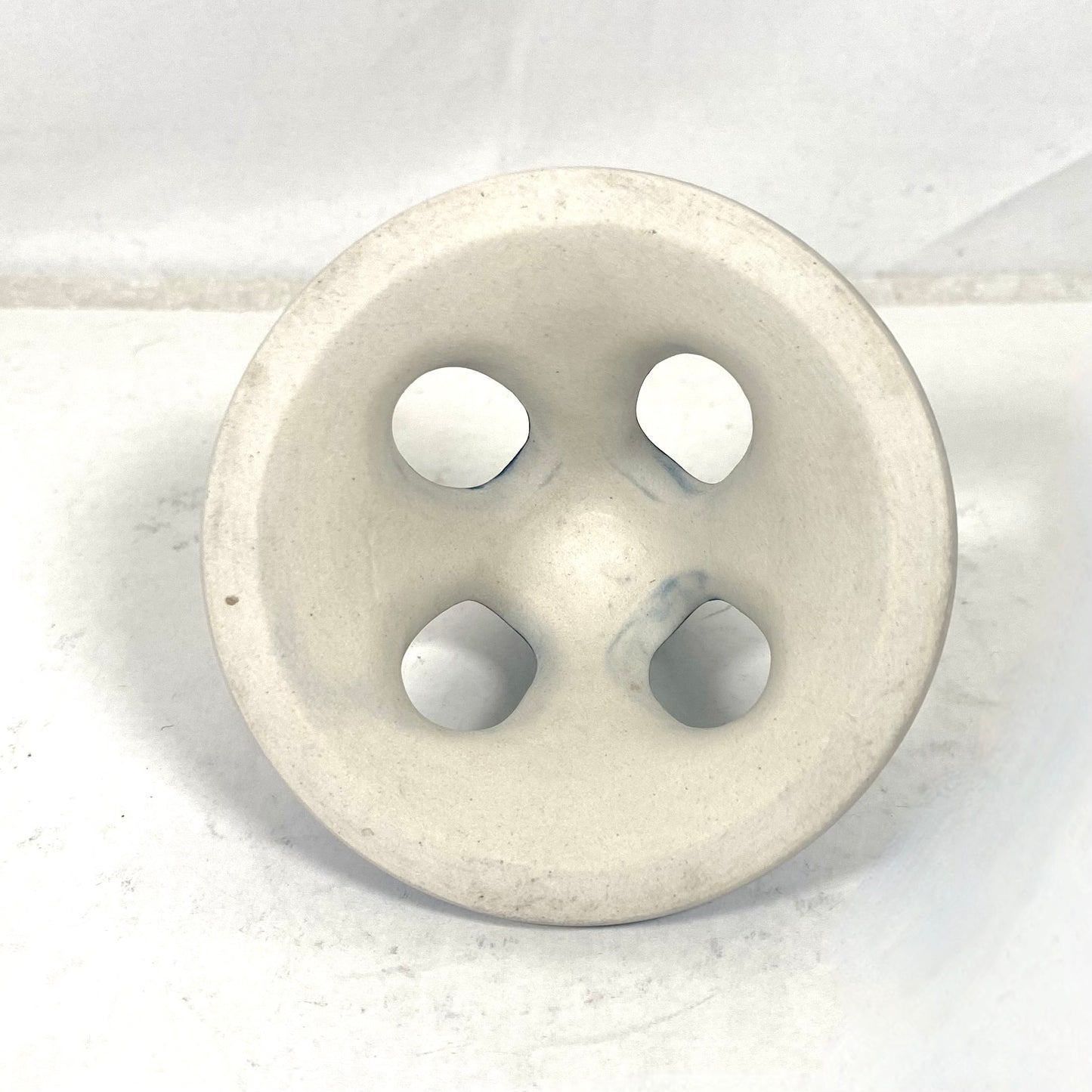 Jarrón/urna con tapa de popurrí de jaspe cobalto de Adams of Tunstall, victoriano antiguo/siglo XIX, raro