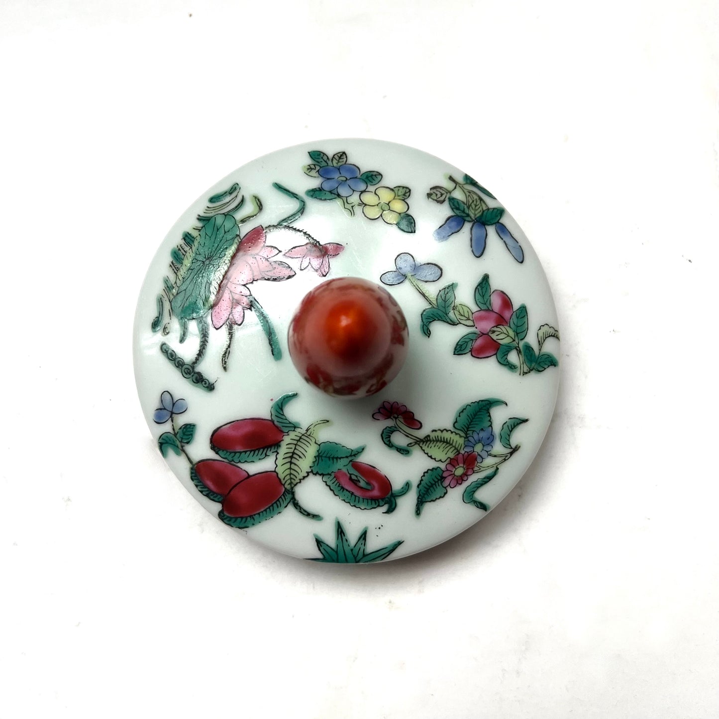 Monumental Late Qing Guangxi Period Canton Famille Rose Lidded Cover Jar