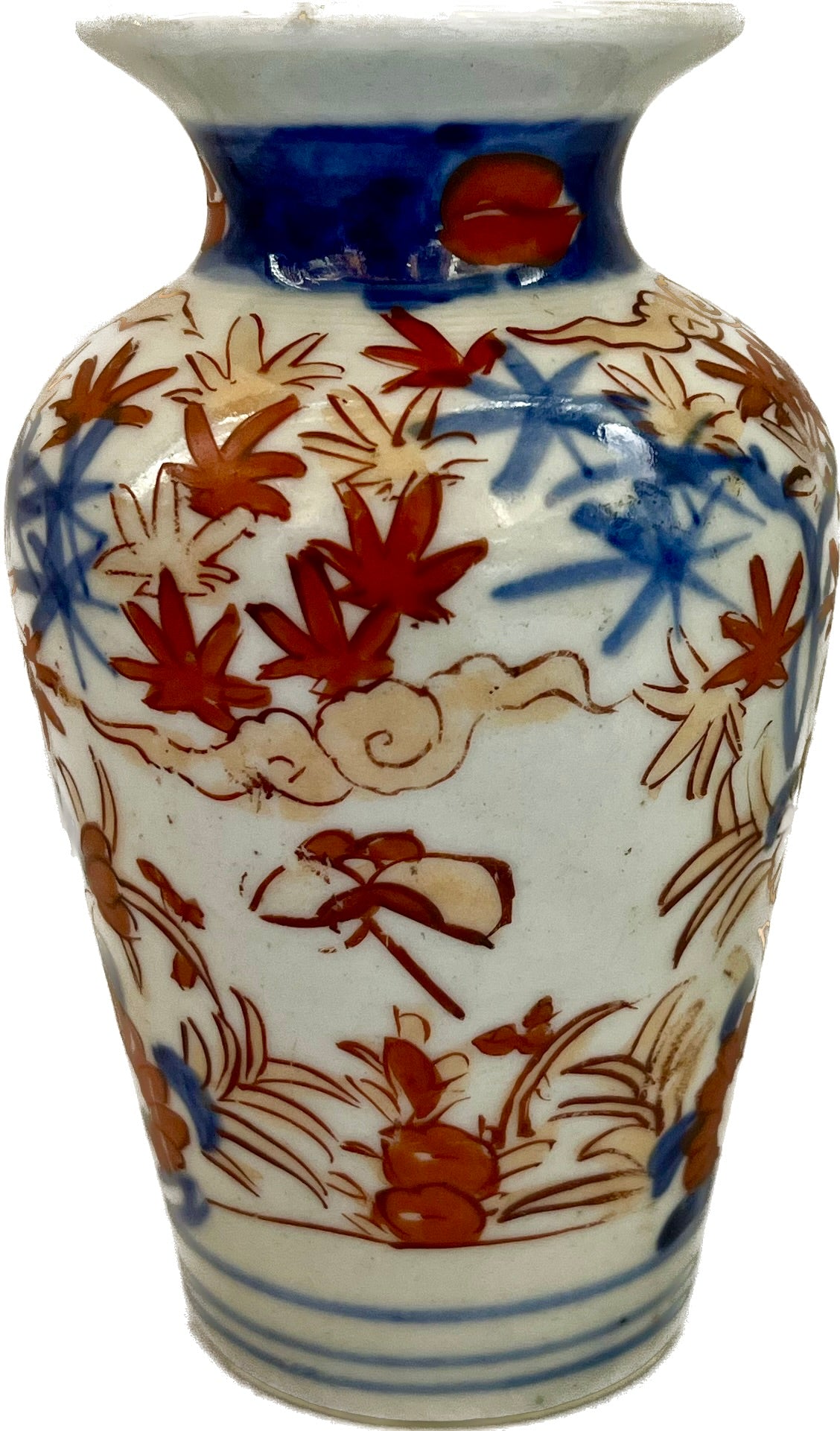 Pair of Small Imari Vases circa 19th century, Meiji Period