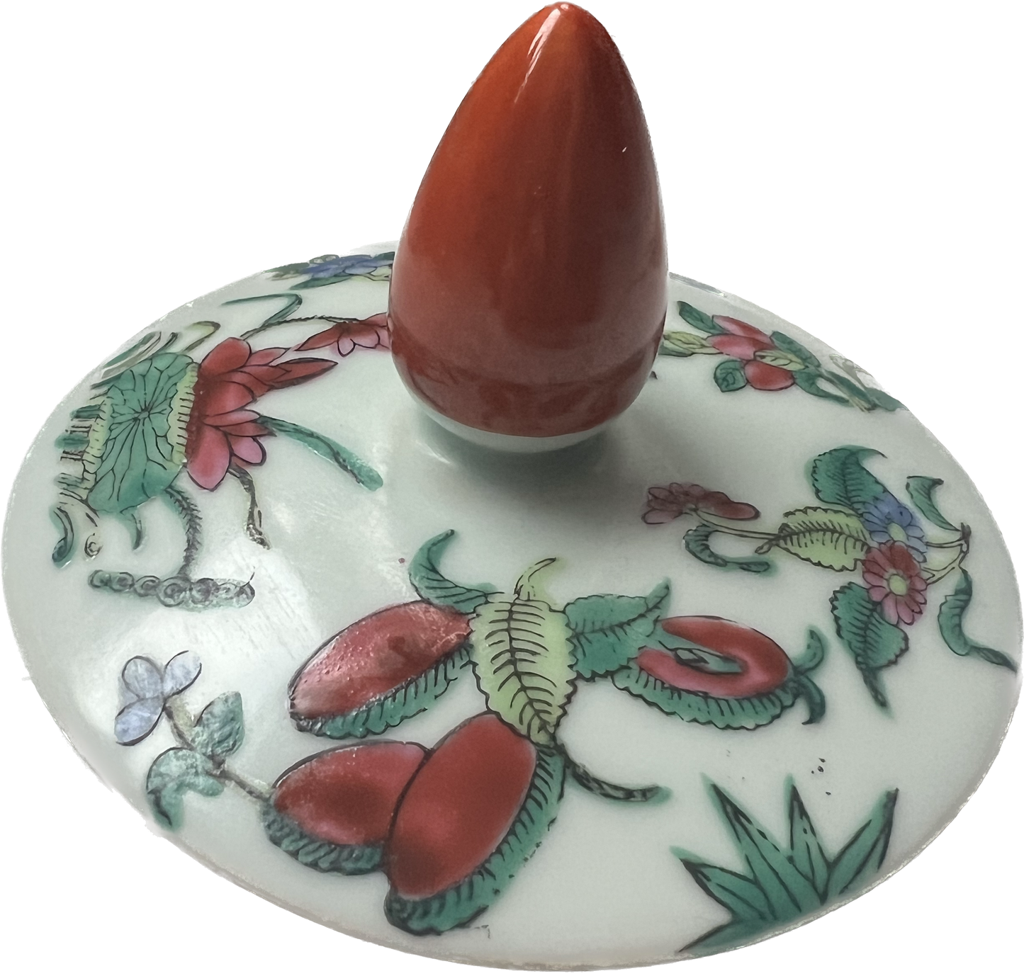 Monumental Late Qing Guangxi Period Canton Famille Rose Lidded Cover Jar