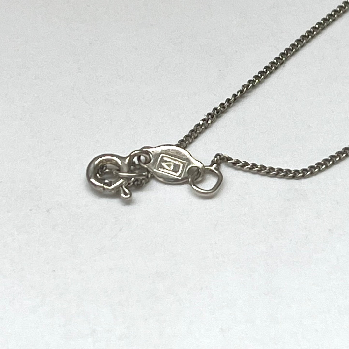 复古手绘印度佛教吊坠,配精美意大利纯银链