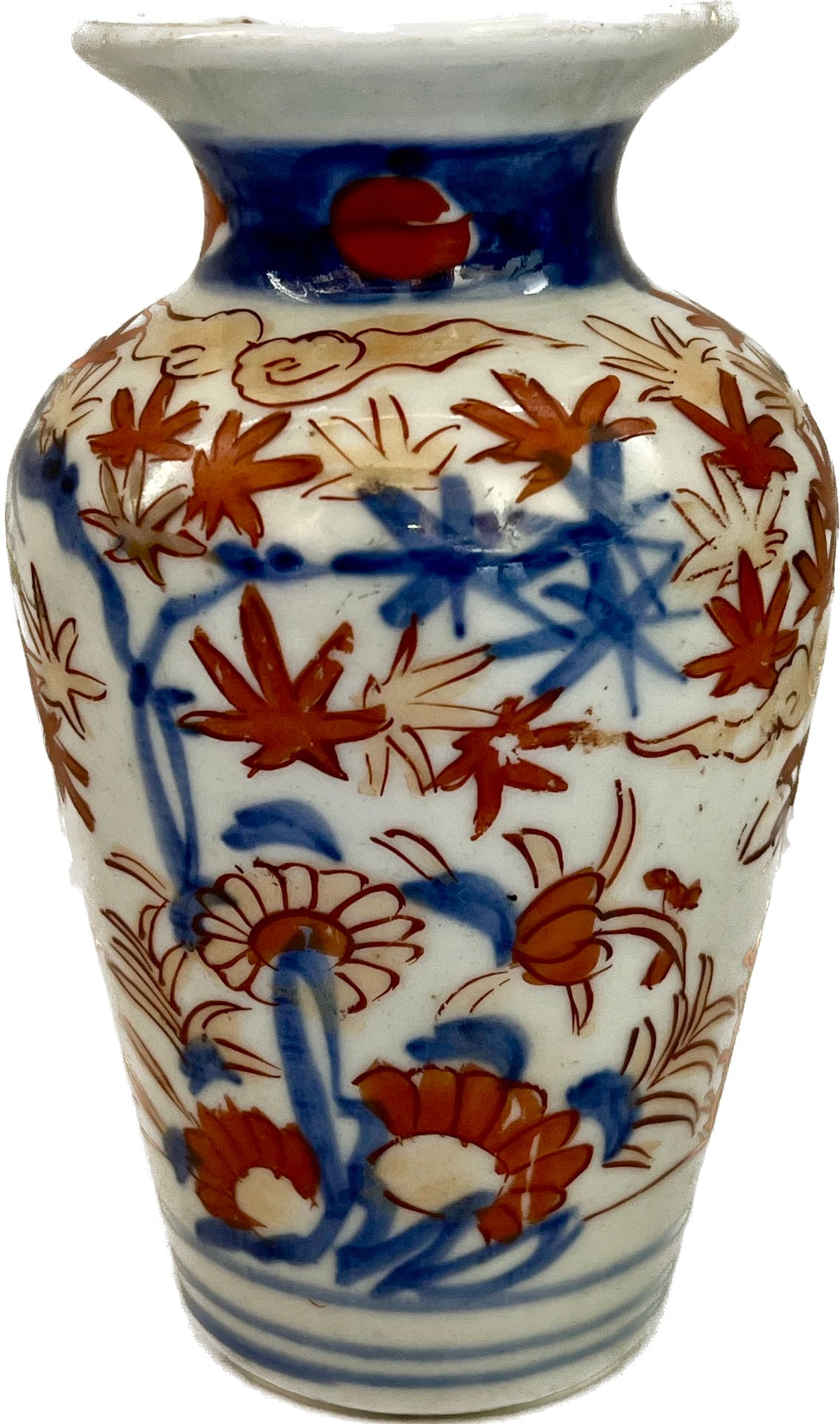 Pair of Small Imari Vases circa 19th century, Meiji Period