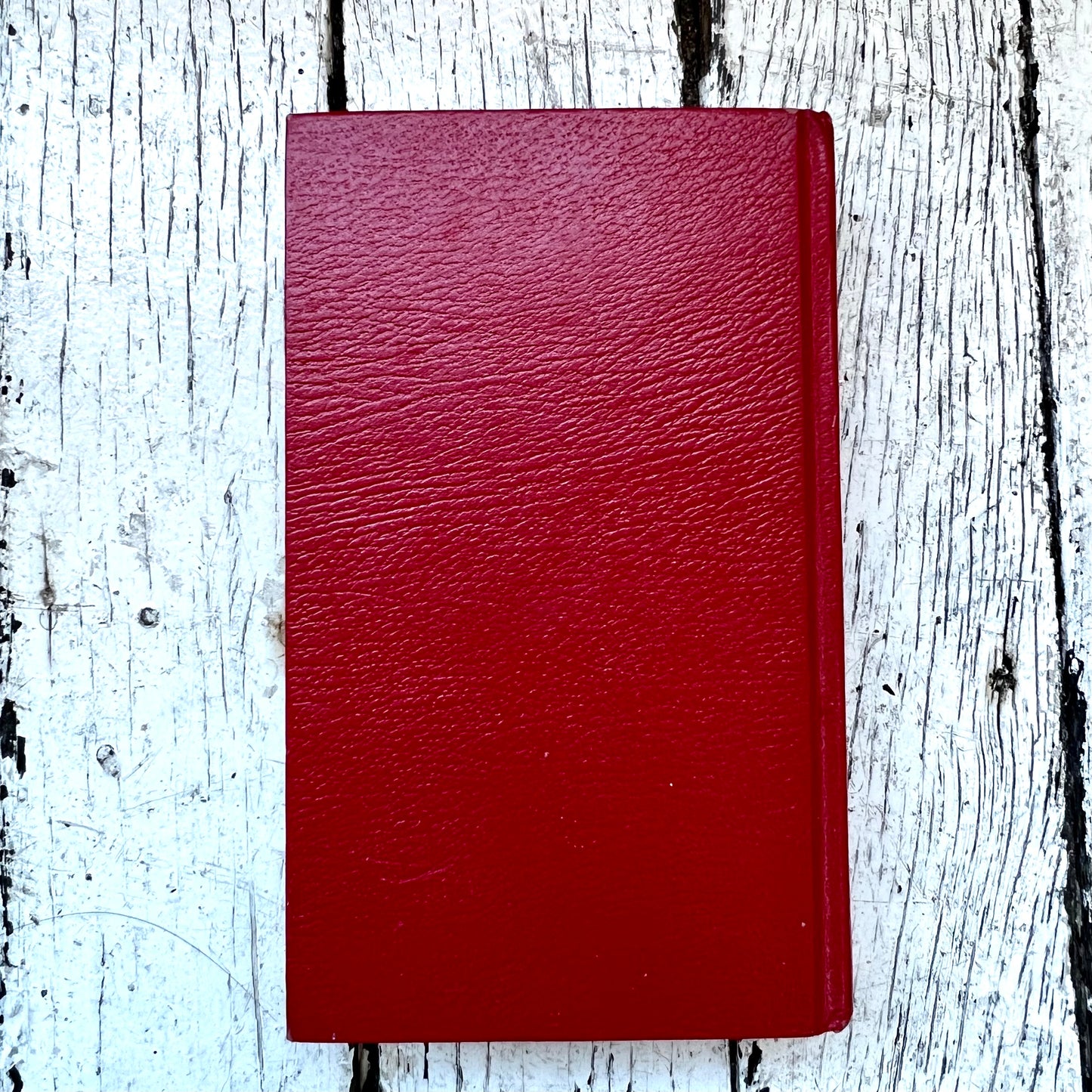 Vintage Pebble Library Red Leather and Gilt Volume I of Shakespeare's Plays, Hardcover Book, 1985