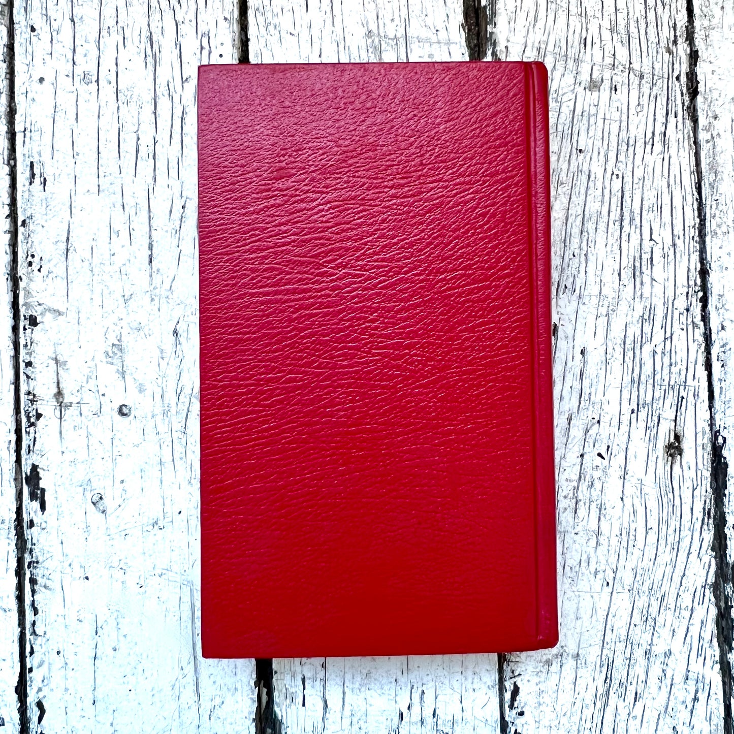 Vintage Pebble Library Red Leather and Gilt Volume IV of Shakespeare's Plays, Hardcover Book, 1985
