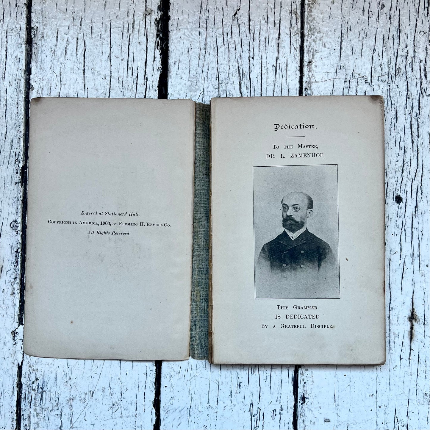 Antique Esperanto, The Student's Complete Text Book, 1906 paperback edition. Edited by J.C. Connor and Dr. Zamenhof.