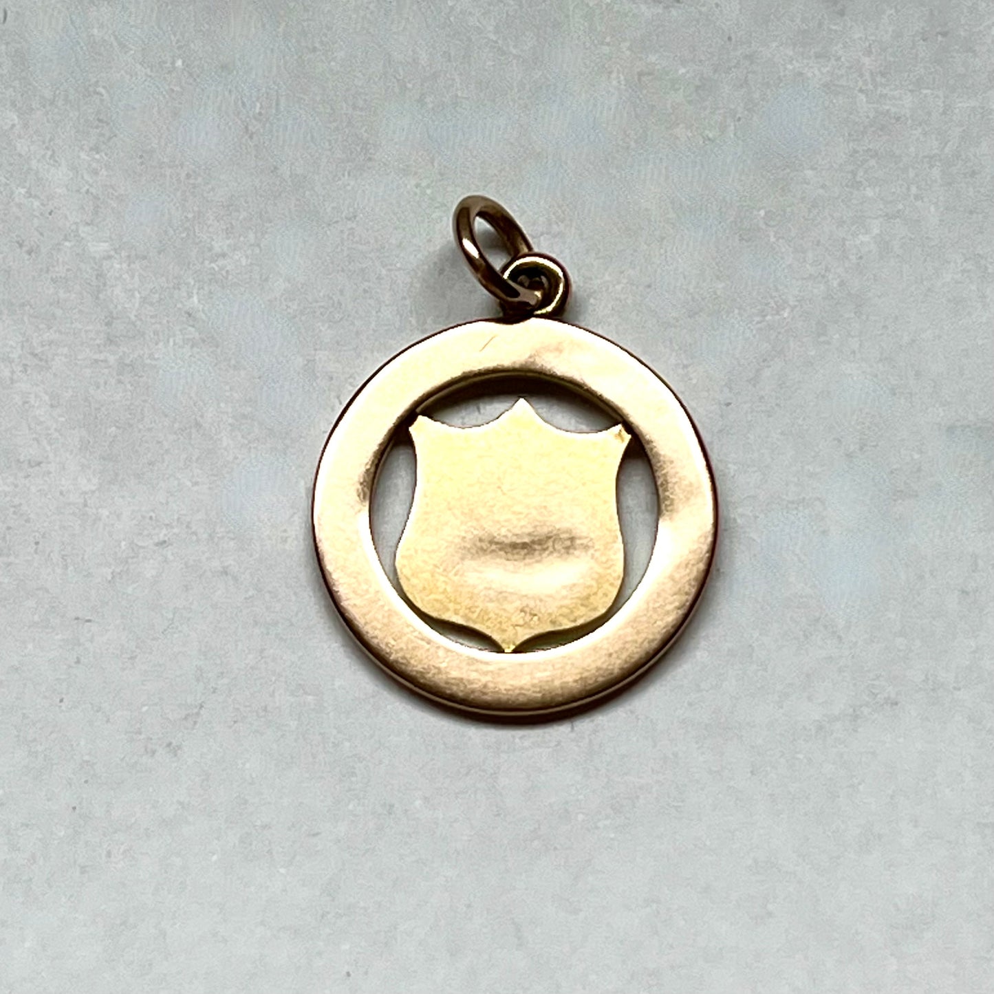 9ct 黄金晚期维多利亚时代金牌表链刻有 May Corp 救护车 1888 年