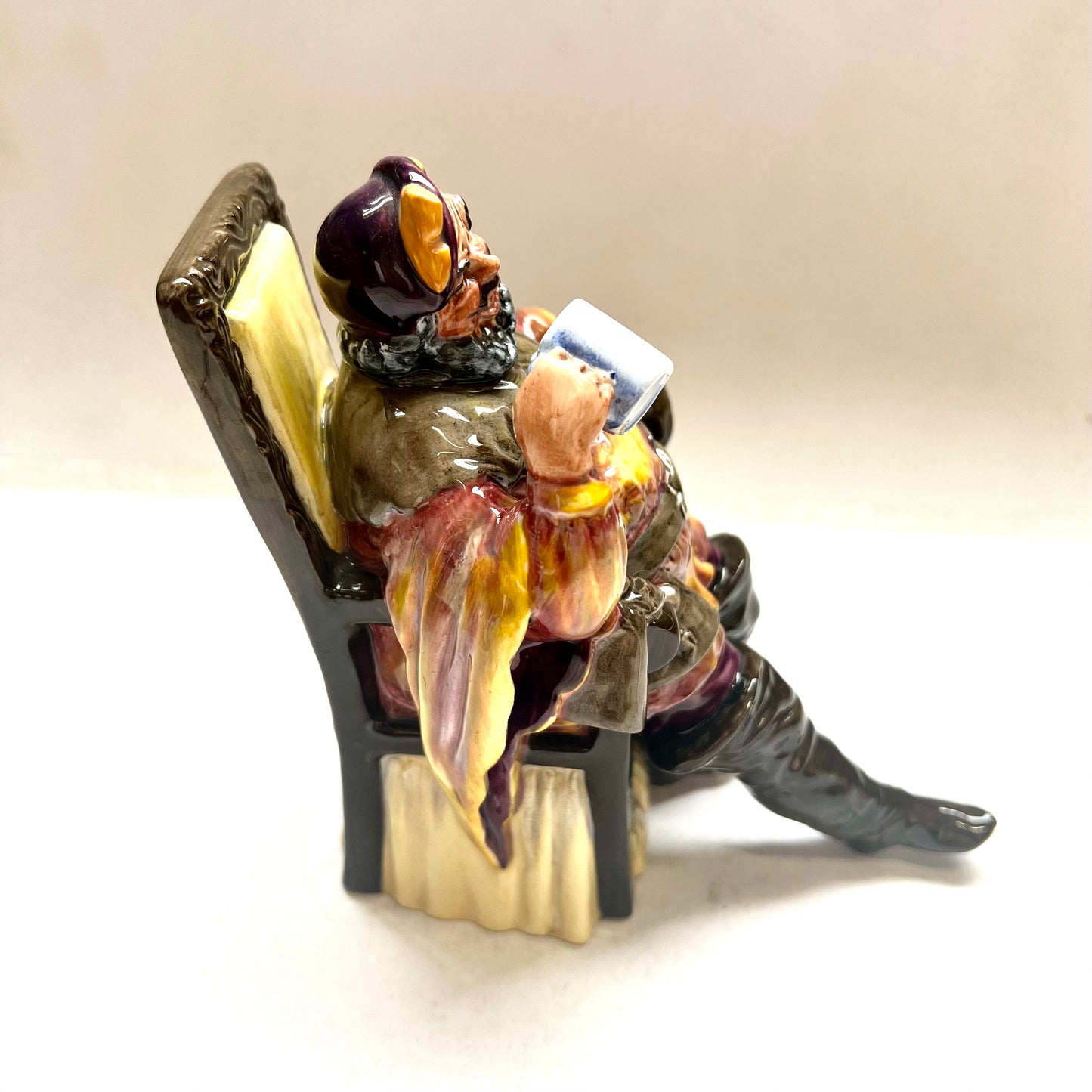 “The Foaming Quart” by Royal Doulton, Vintage Bone China Figurine