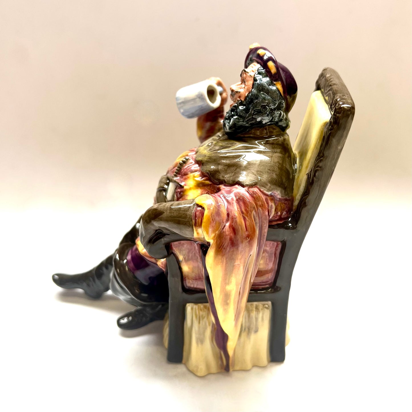 “The Foaming Quart” by Royal Doulton, Vintage Bone China Figurine