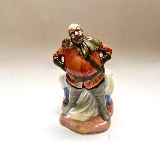 Vintage Royal Doulton "Falstaff" Miniature Figurine, from Shakespeare's Plays *Perfect Condition*