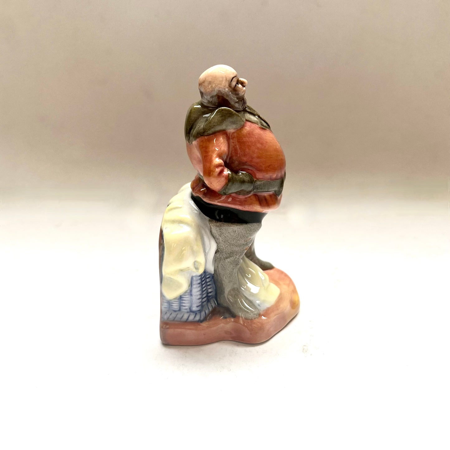 复古皇家道尔顿“福斯塔夫”微型雕像,出自莎士比亚戏剧 * 完美状态*