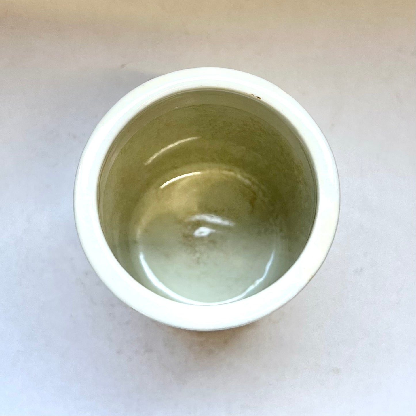 1980s Cultural Revolution Style Cold War Propaganda Brush Pot