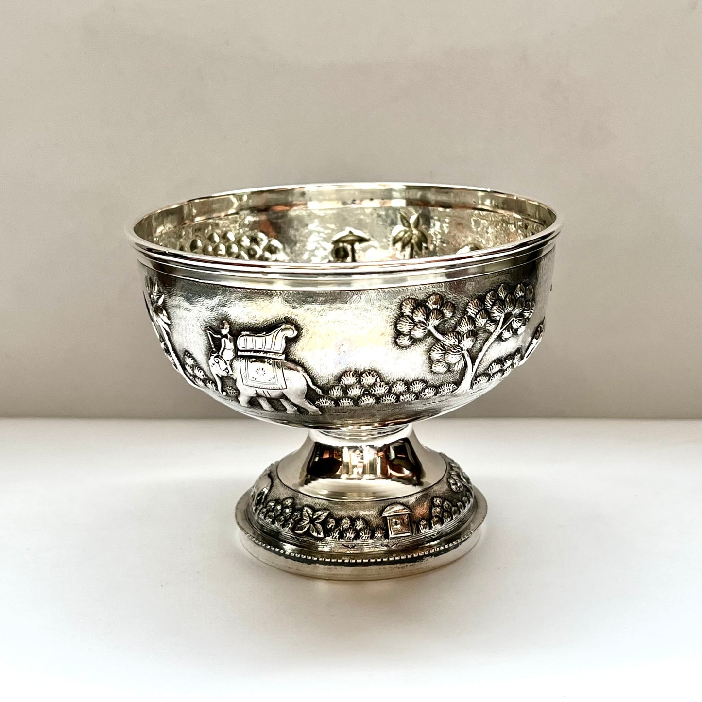 Antique Anglo-Indian Lucknow Silver Trophy, Brown Challenge Cup, Amateur Athletics