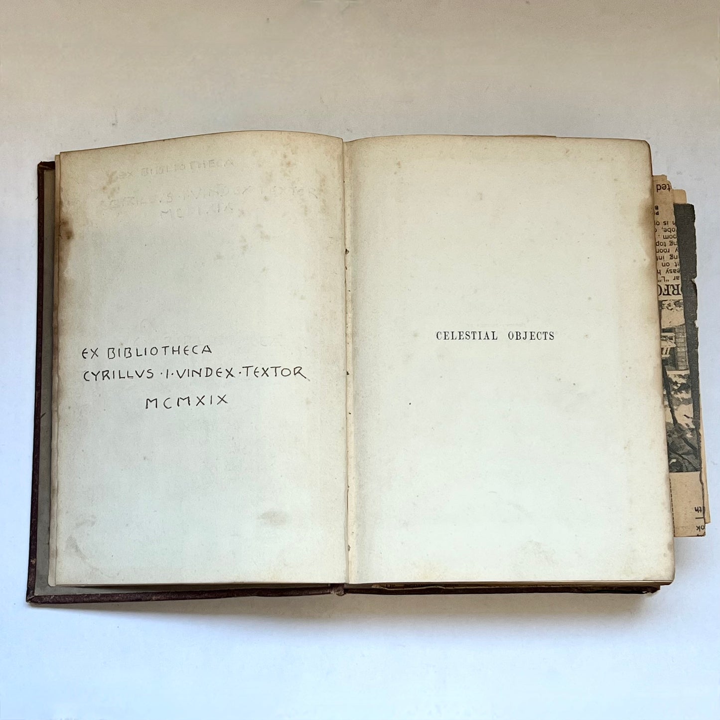 稀有的 19 世纪古天文学书籍。《普通望远镜的天体》,Thomas Webb,第 3 版。