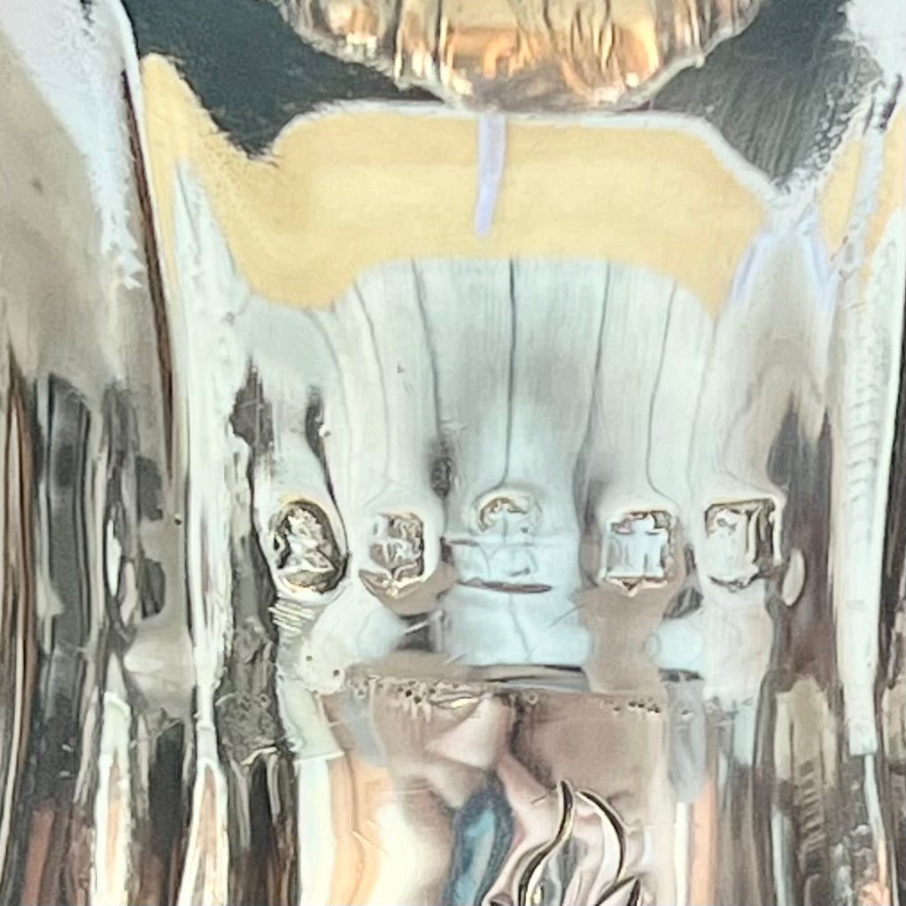 Antique Scottish sterling silver milk jug, William Marshall & Sons, 1840, Edinburgh