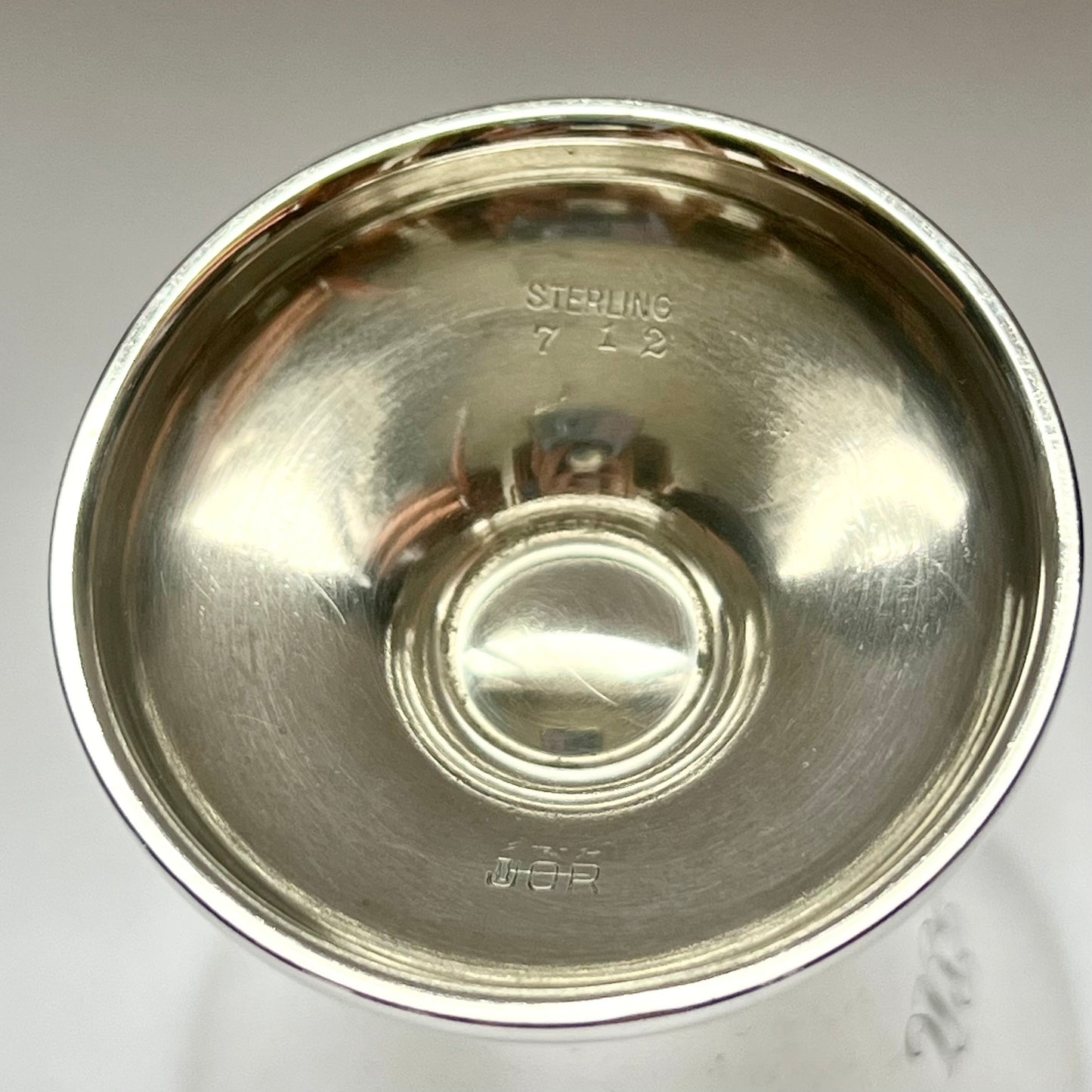 古董美国纯银 12 杯套装,Julius Olaf Randahl,芝加哥艺术与工艺品