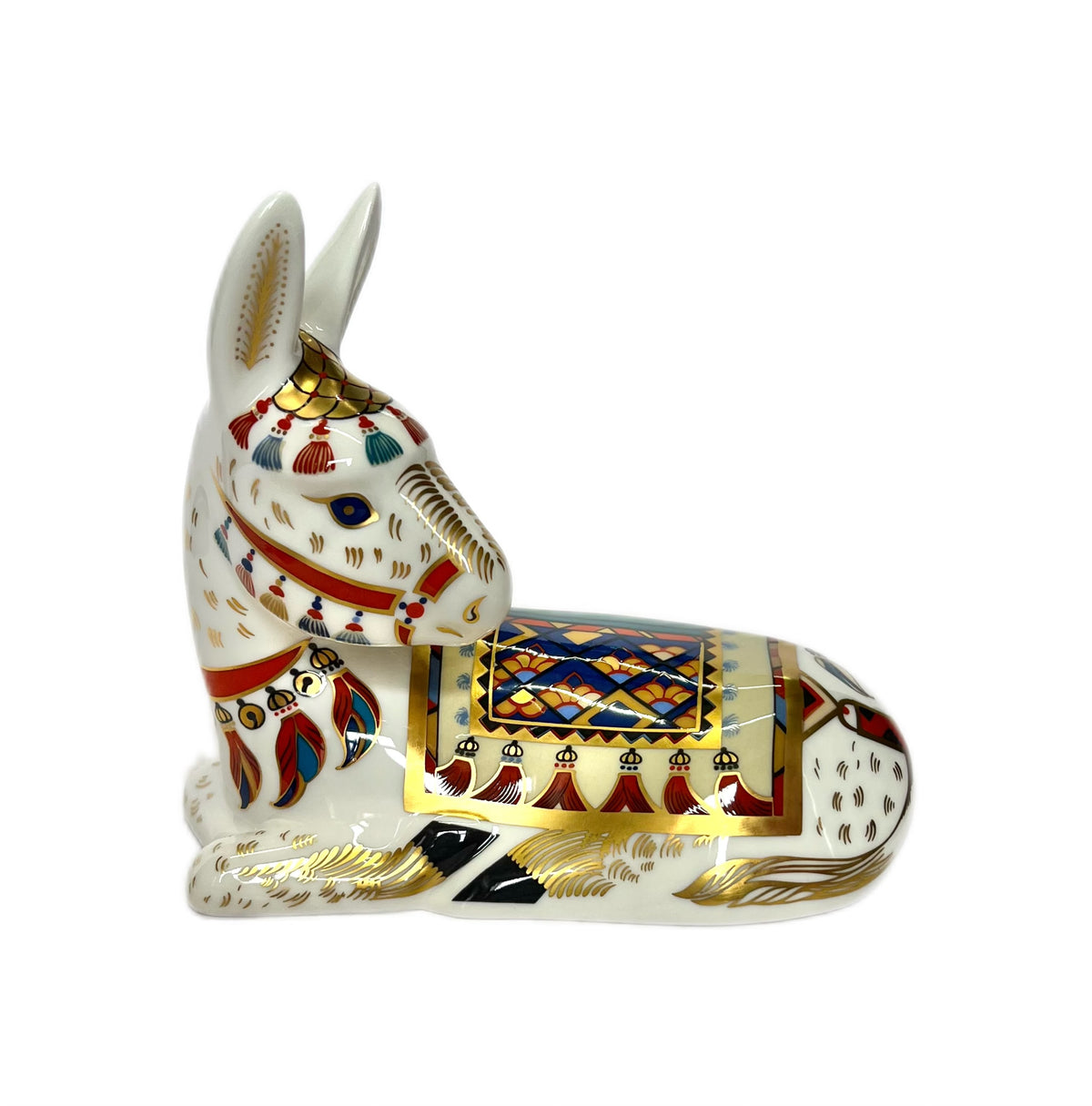 Vintage Royal Crown Derby ‘Donkey’ paperweight figurine, 1 st quality