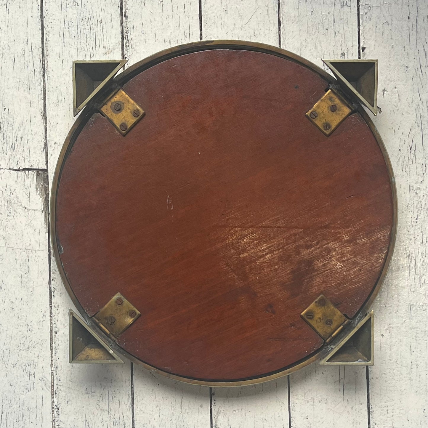 Rare Aesthetic Movement European mirrored plateau tray