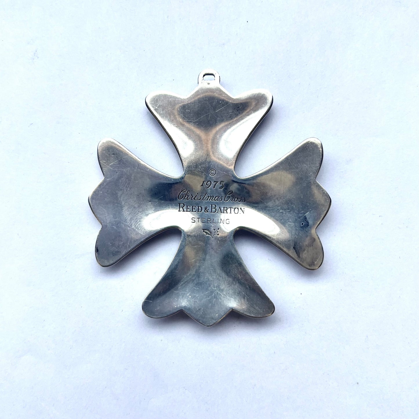 #7 复古纯银 1970 年代 Reed & Barton 造型雪花饰品